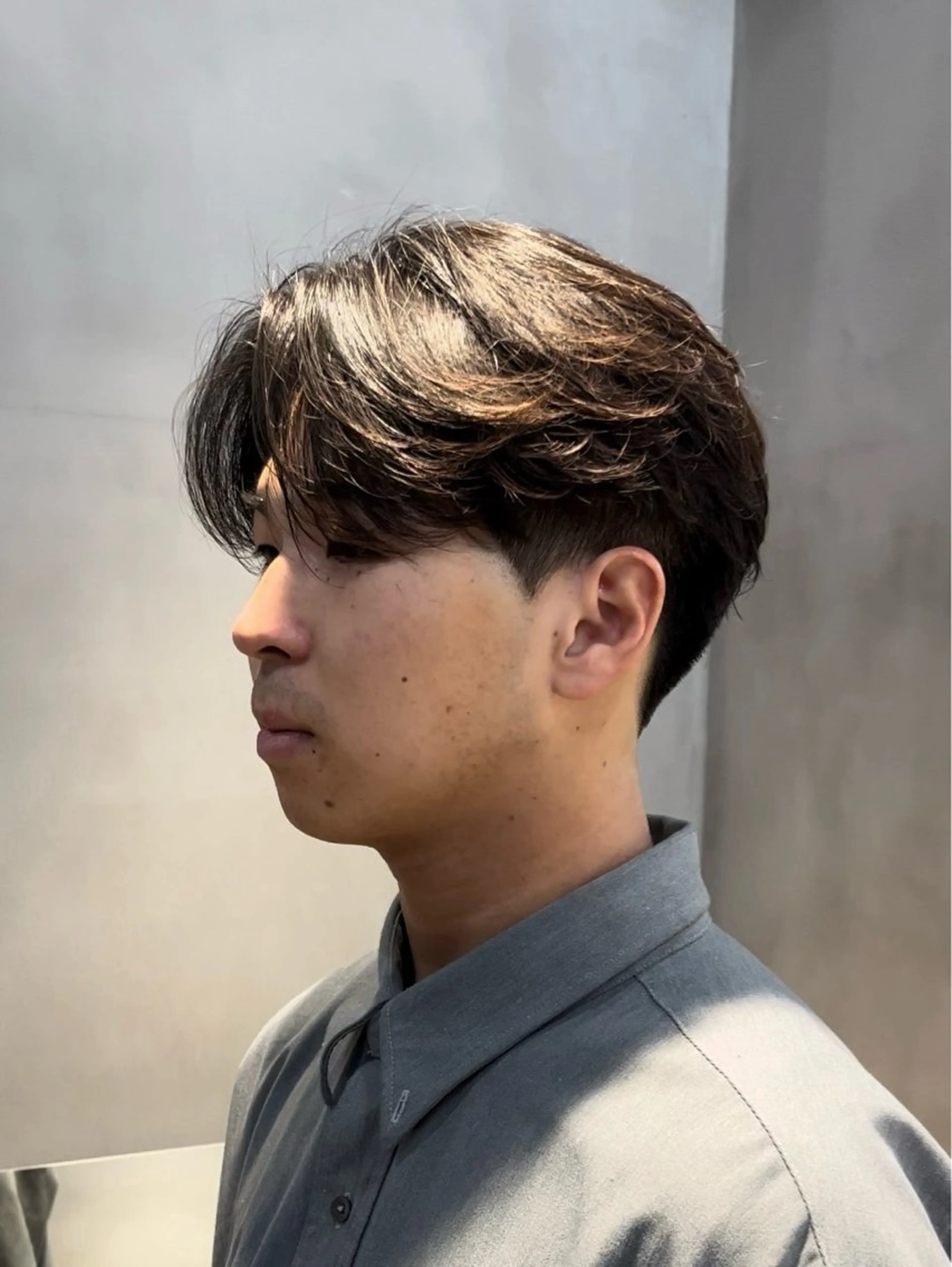 パーマ メンズ カット パーマ トリートメント ヘアセット 渋谷/メンズ特化/ ショーゴのヘアスタイル