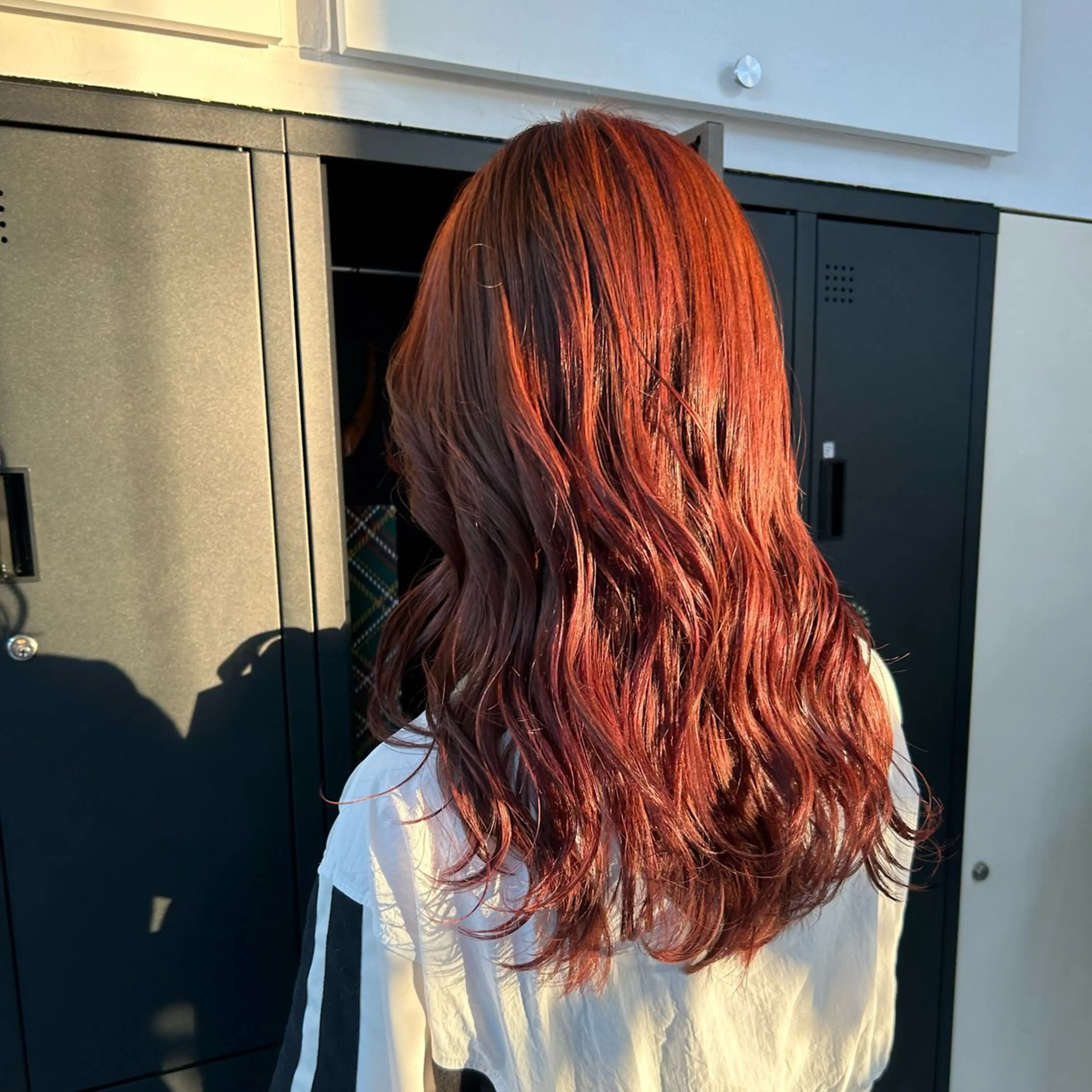 セミロング ダブルカラー/韓国 ヘア/さわのあかねのヘアスタイル