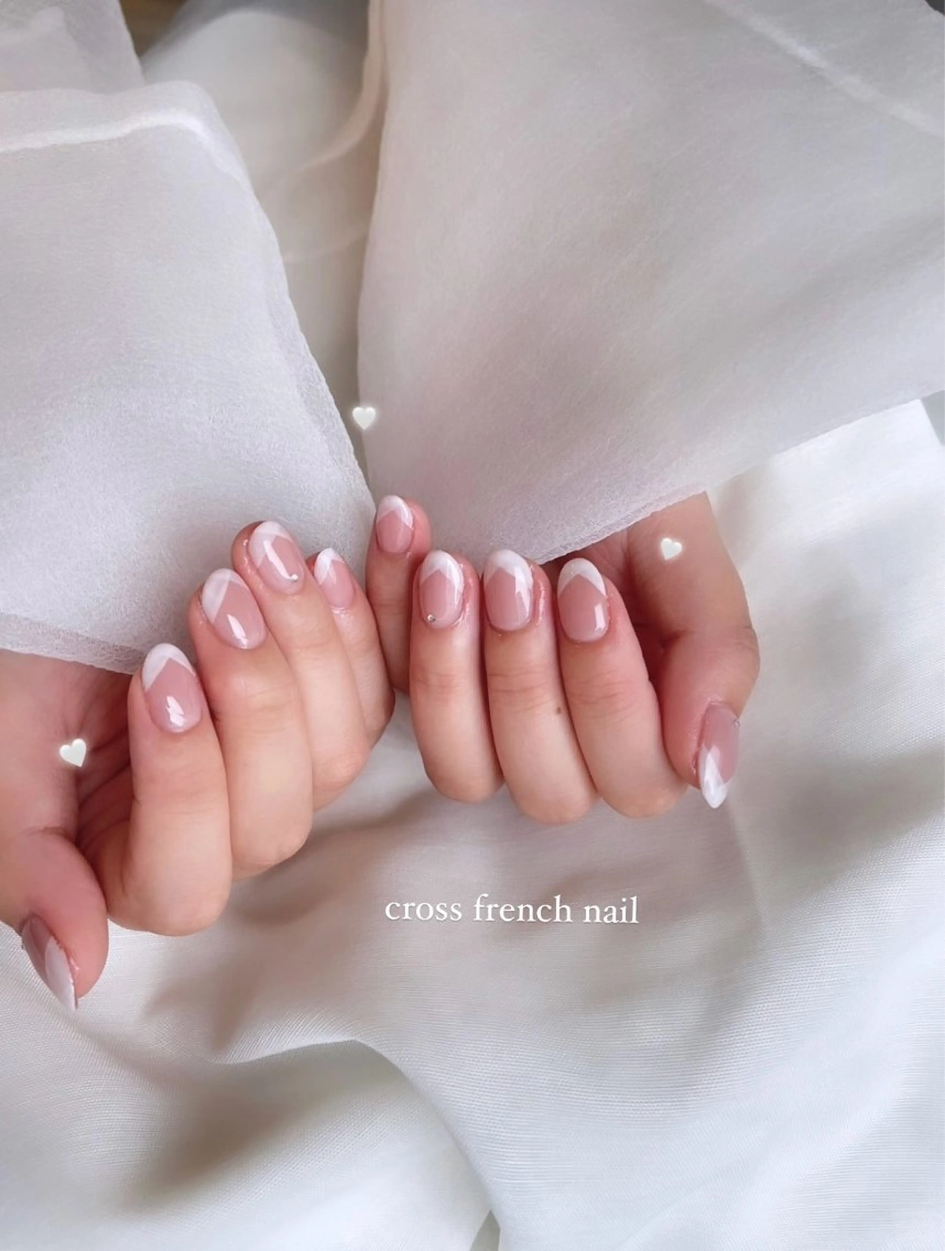 ネイル フレンチネイル Rich+nail🫧仙台🫧所属・Rich+nail 🫧仙台🫧のネイルデザイン
