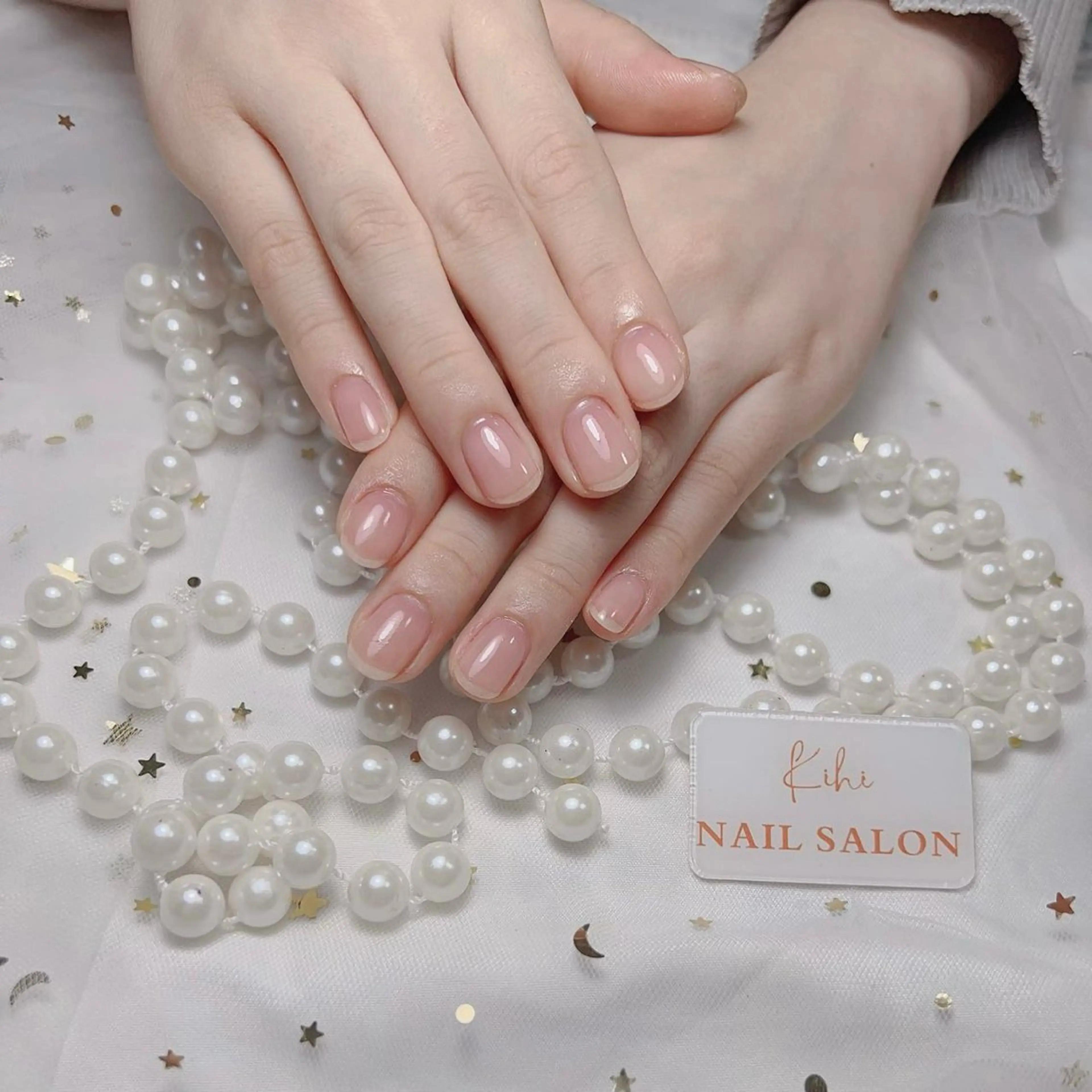 ネイル アートネイル フレンチネイル ジェルネイル グラデーション 韓国ネイル ハンドネイル ハンドケア さくら💮💮 【オフ無料】のネイルデザイン