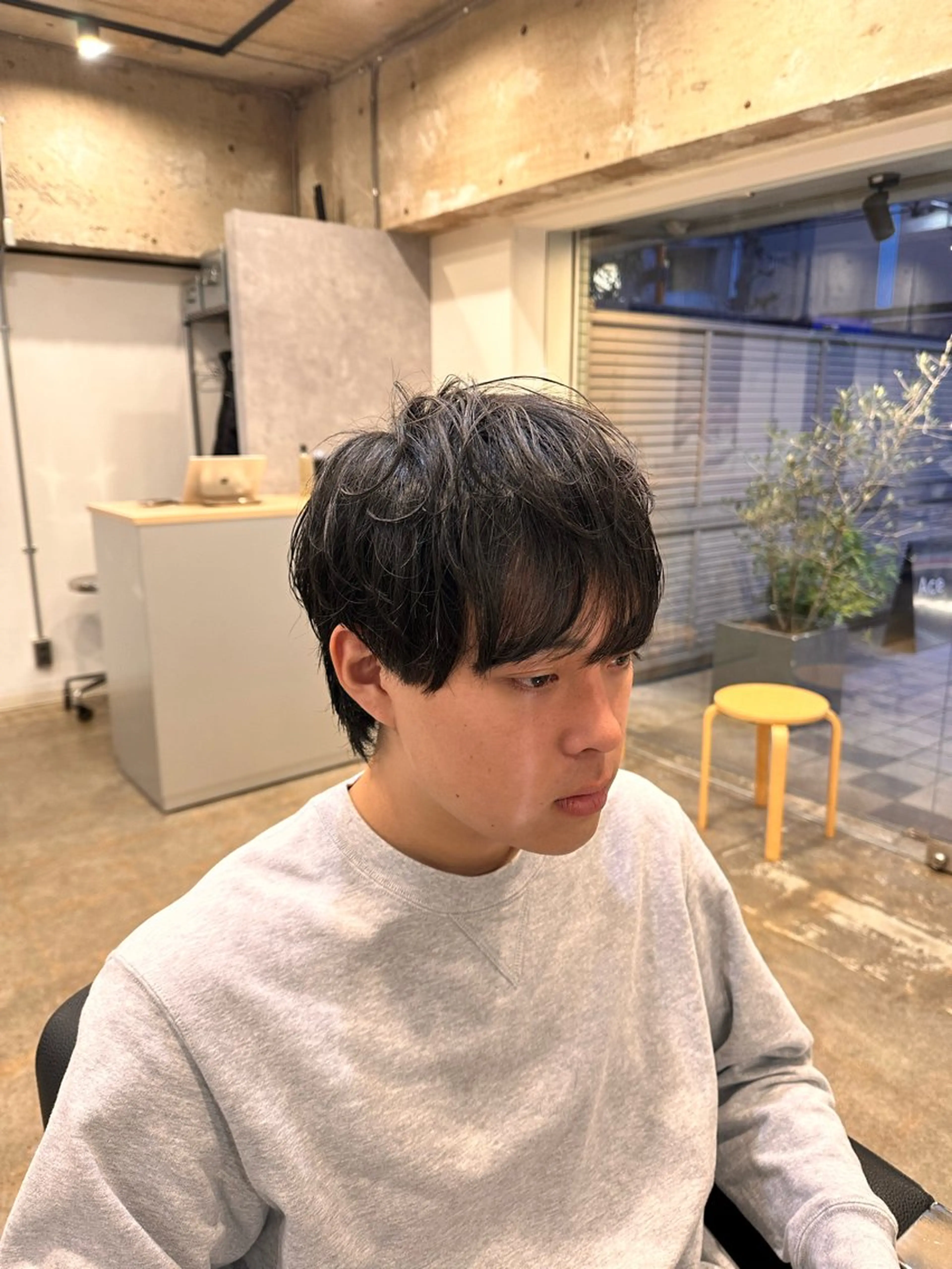 ミディアム メンズ 【メンズ専用サロン】 💈小林遥希💈のヘアスタイル