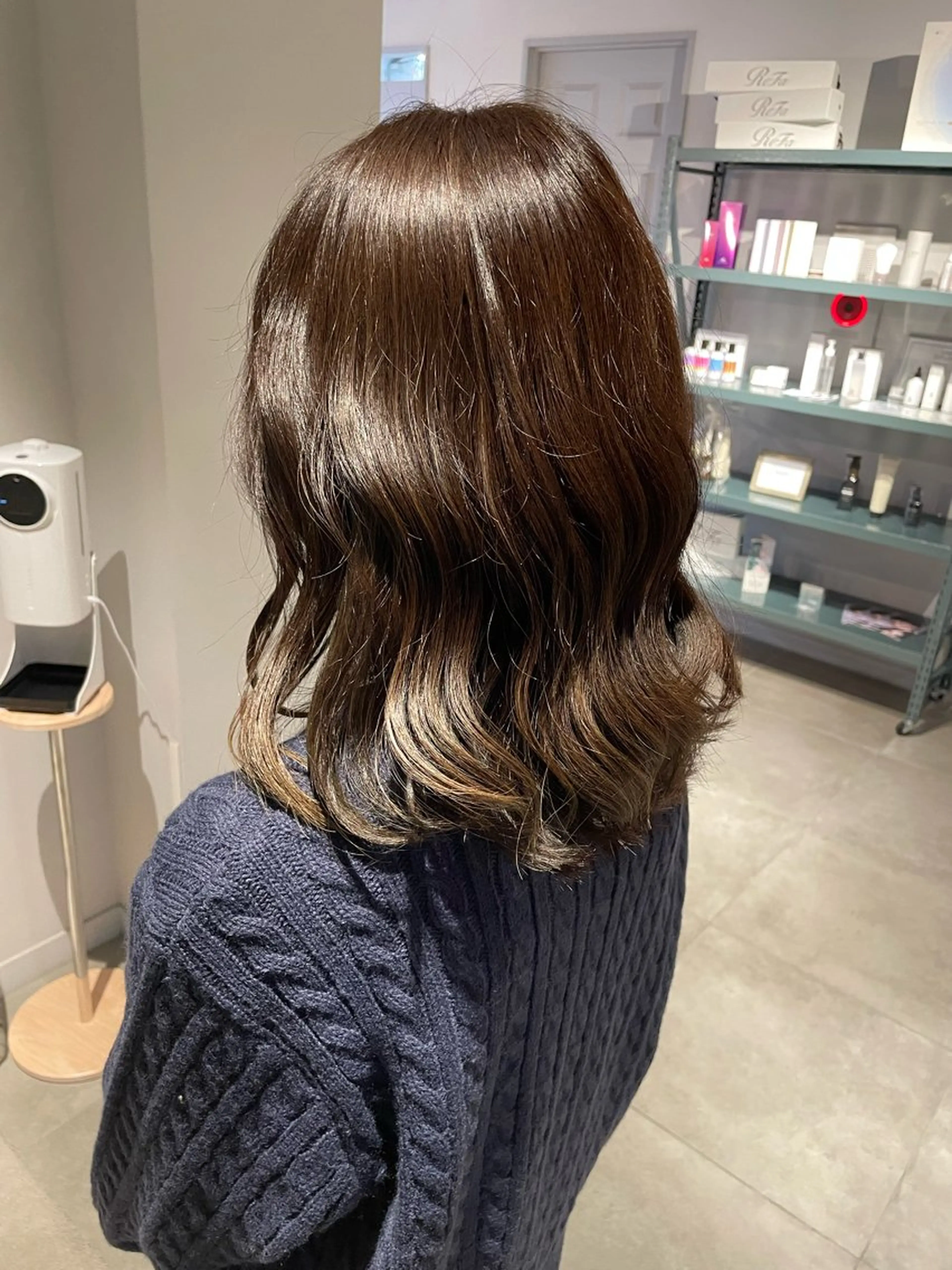 ミディアム カラー 辻堂メンズ特化 YU-YAのヘアスタイル