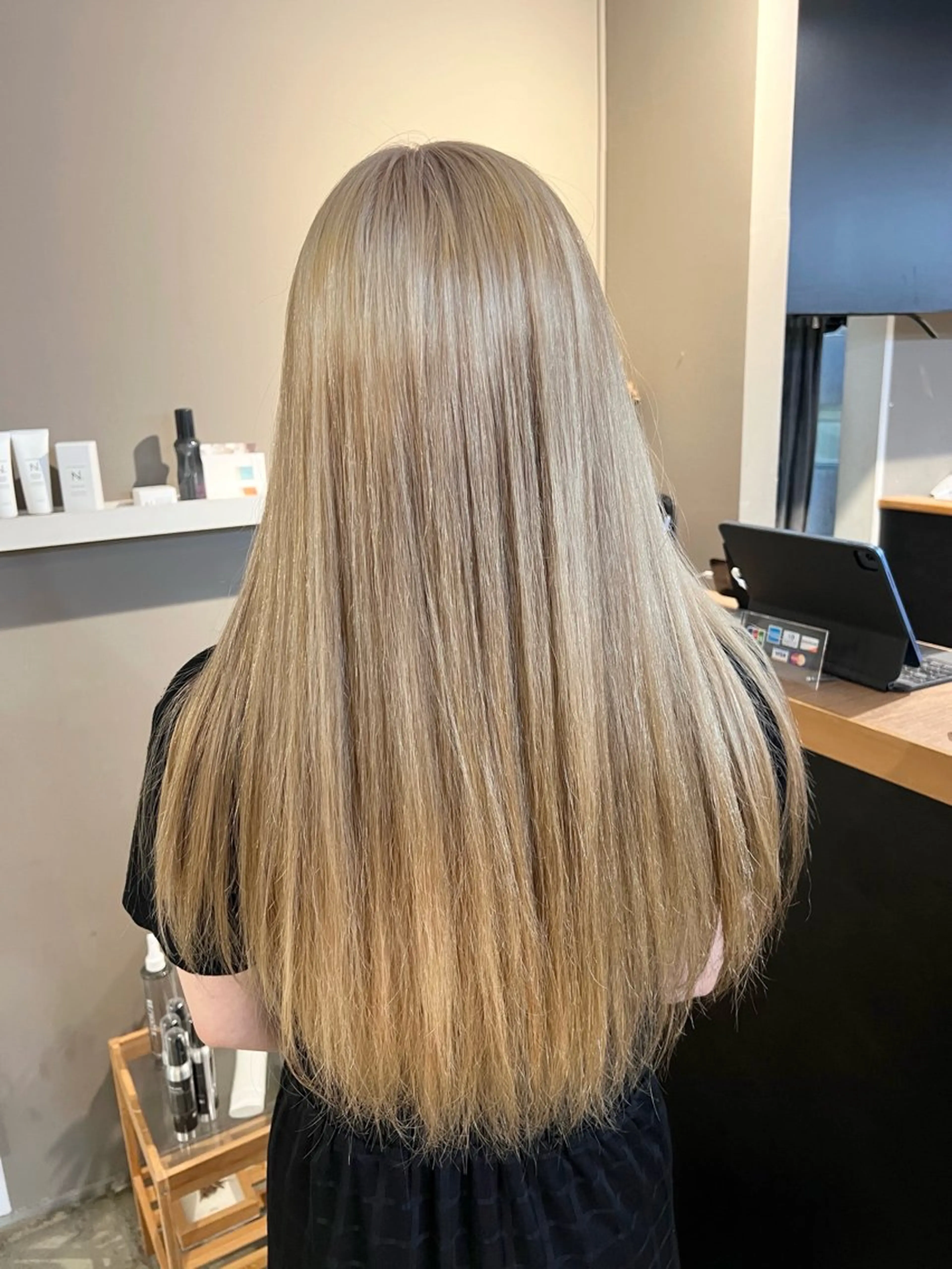 ロング カラー daiki 原宿のヘアスタイル