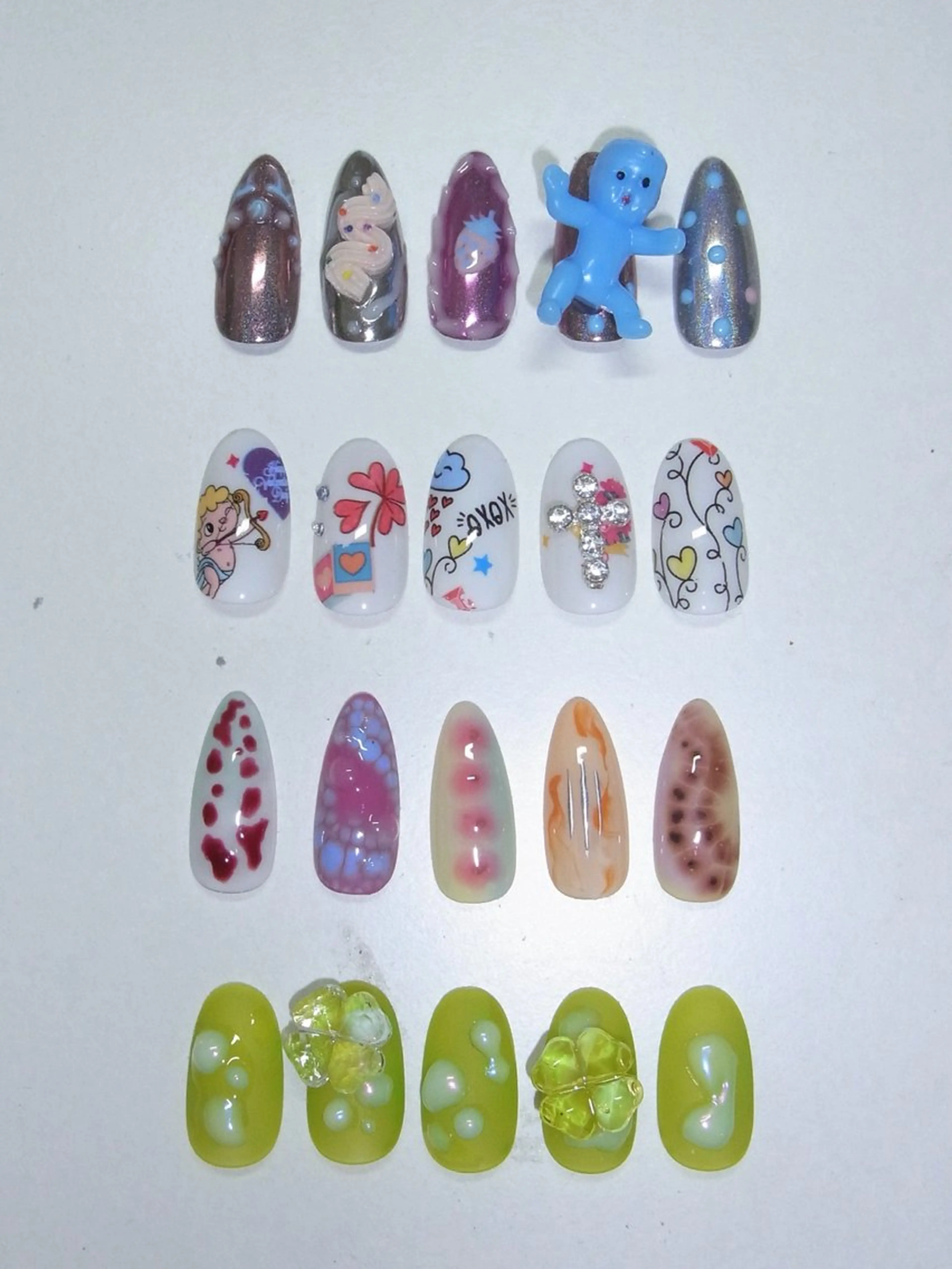 ネイル 長さ出し ハンドネイル チハル ミチハタのネイルデザイン