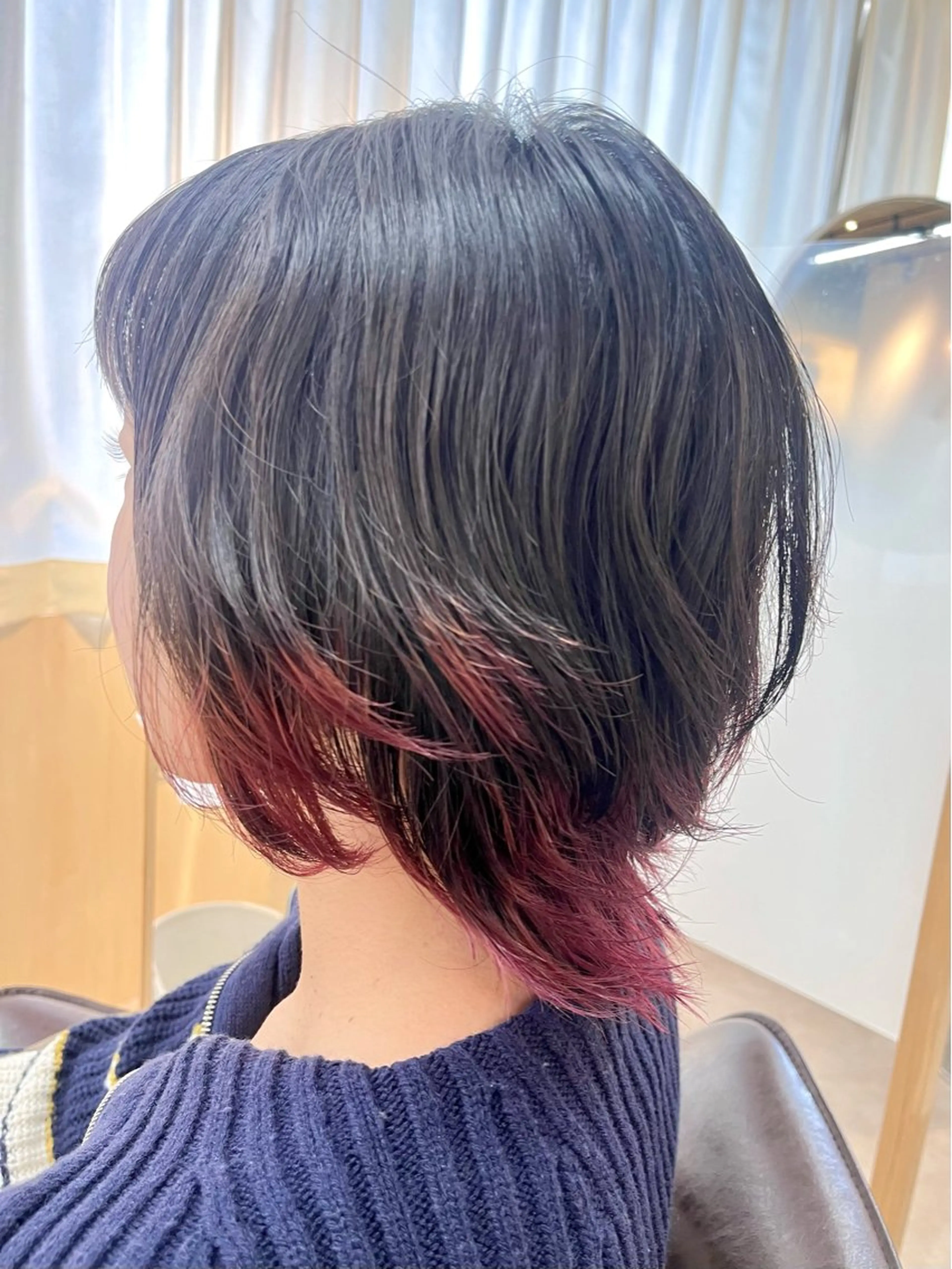 カラー ブリーチ ヘアカラー 内山 あすかのヘアスタイル