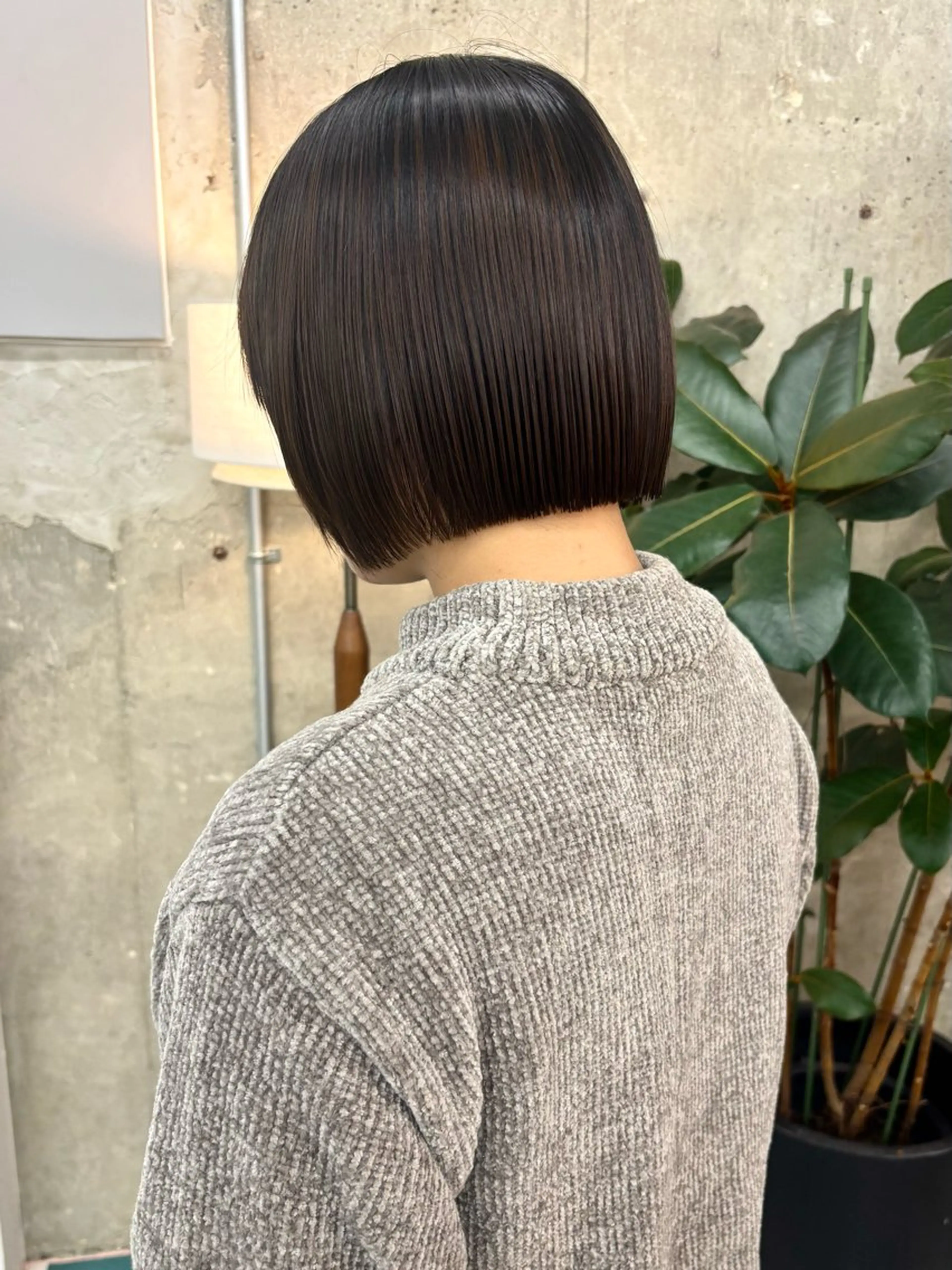 ひかり/透明感カラー /インナー/ボブのヘアスタイル