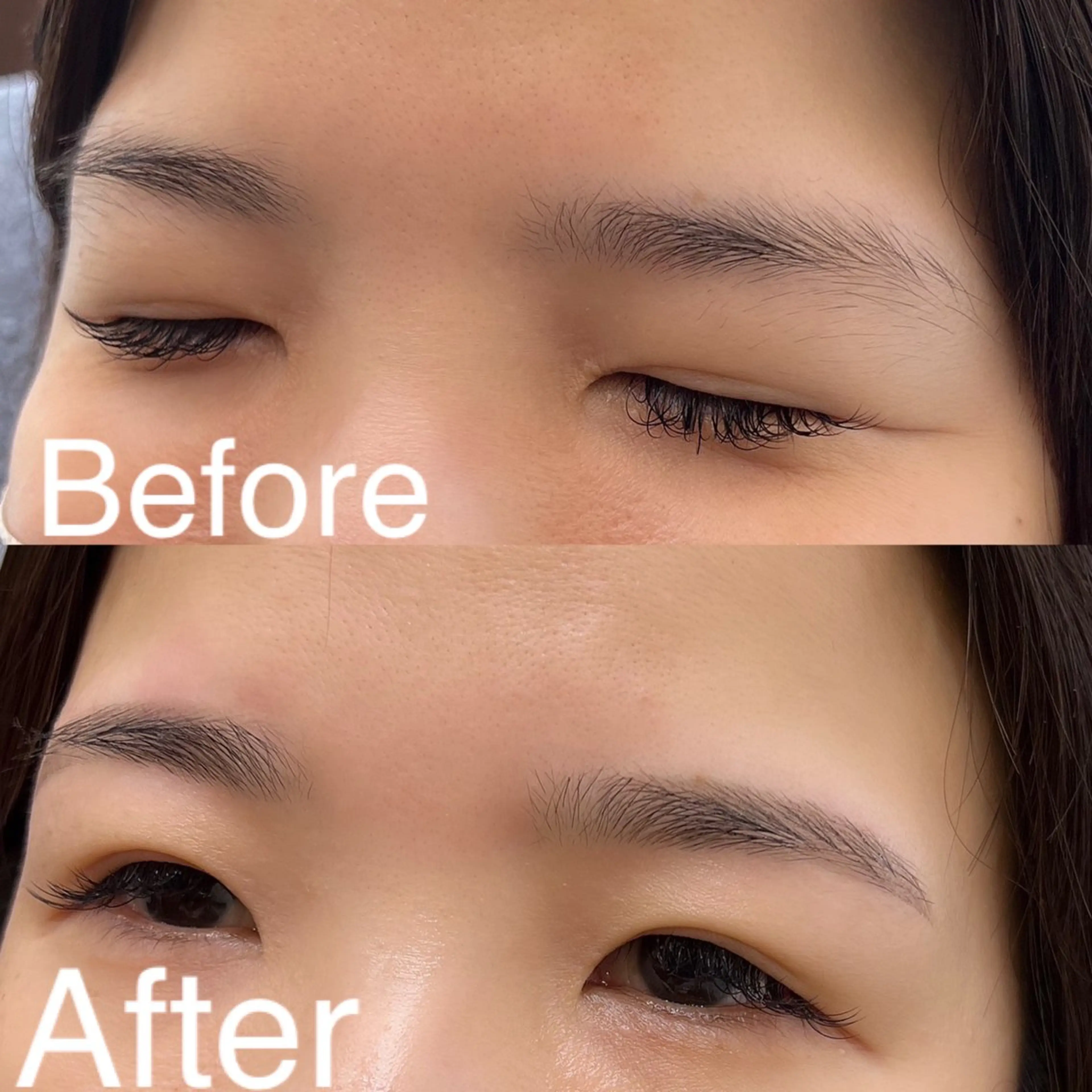 アイブロウ 眉毛ワックス脱毛 ワックス脱毛 眉カット 西脇 有紀のエステ・リラクイメージ