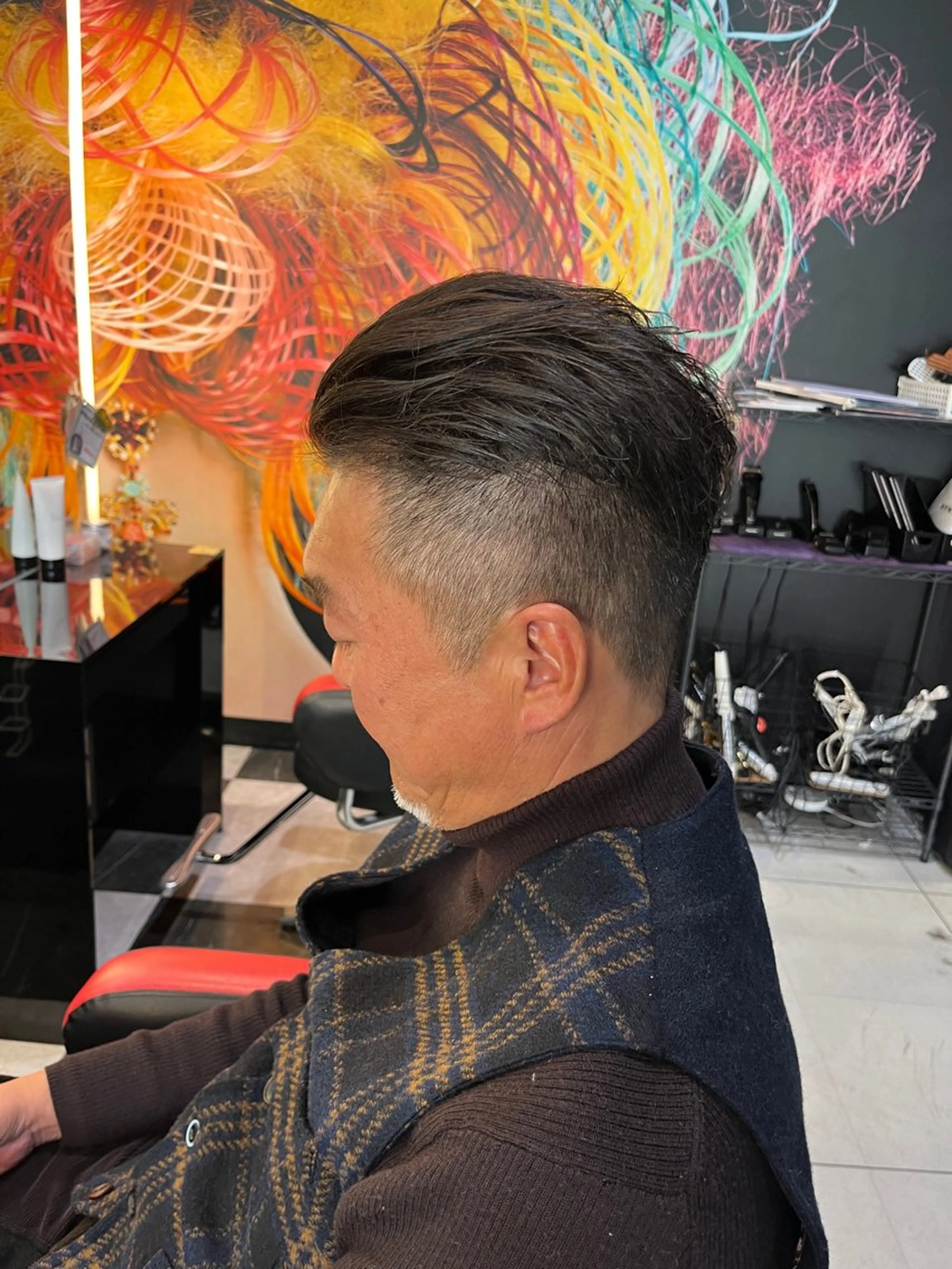 メンズカット+ケアトリートメント🧴の写真