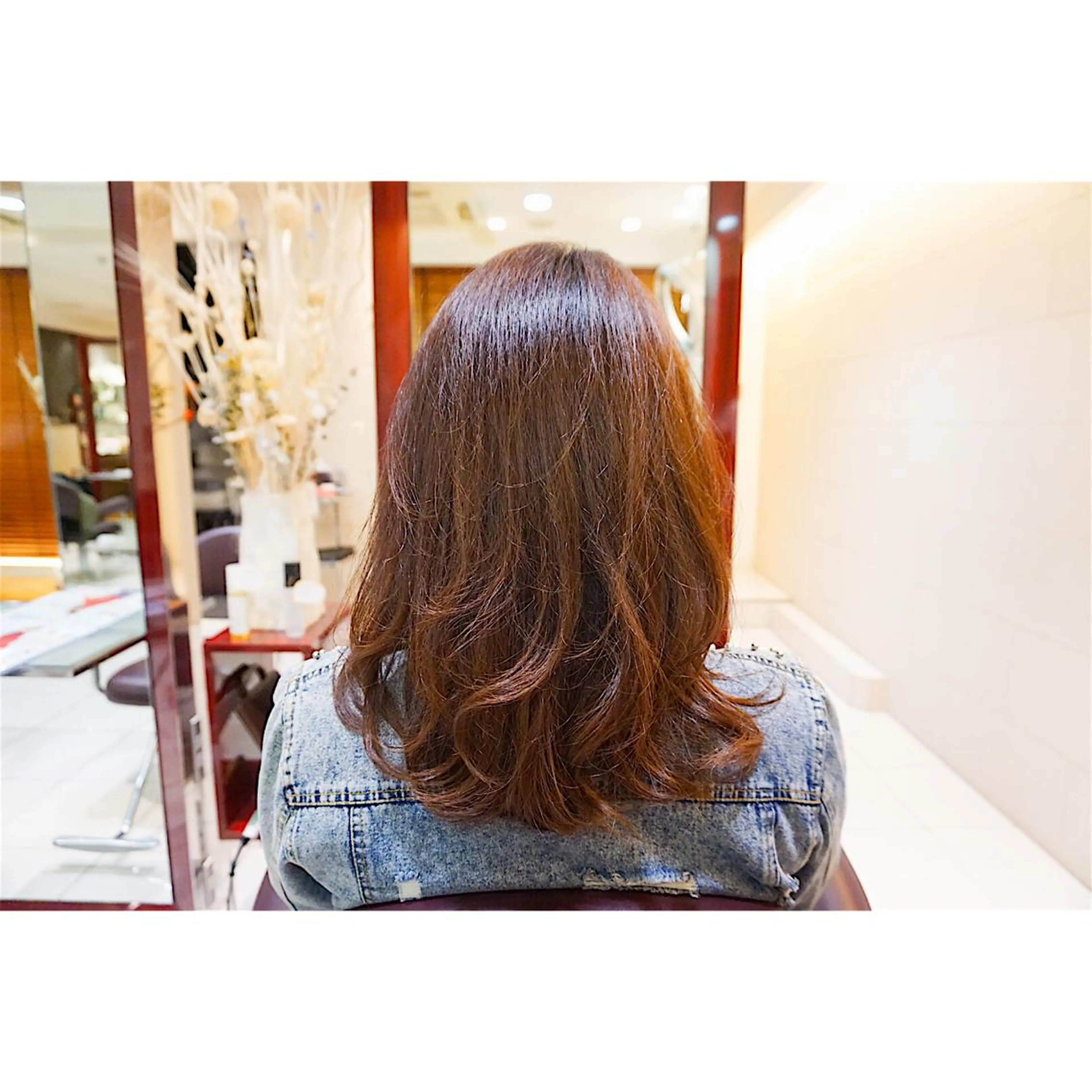 ミディアム カラー パーマ Graph. （グラフ）立川🪽✨のヘアスタイル