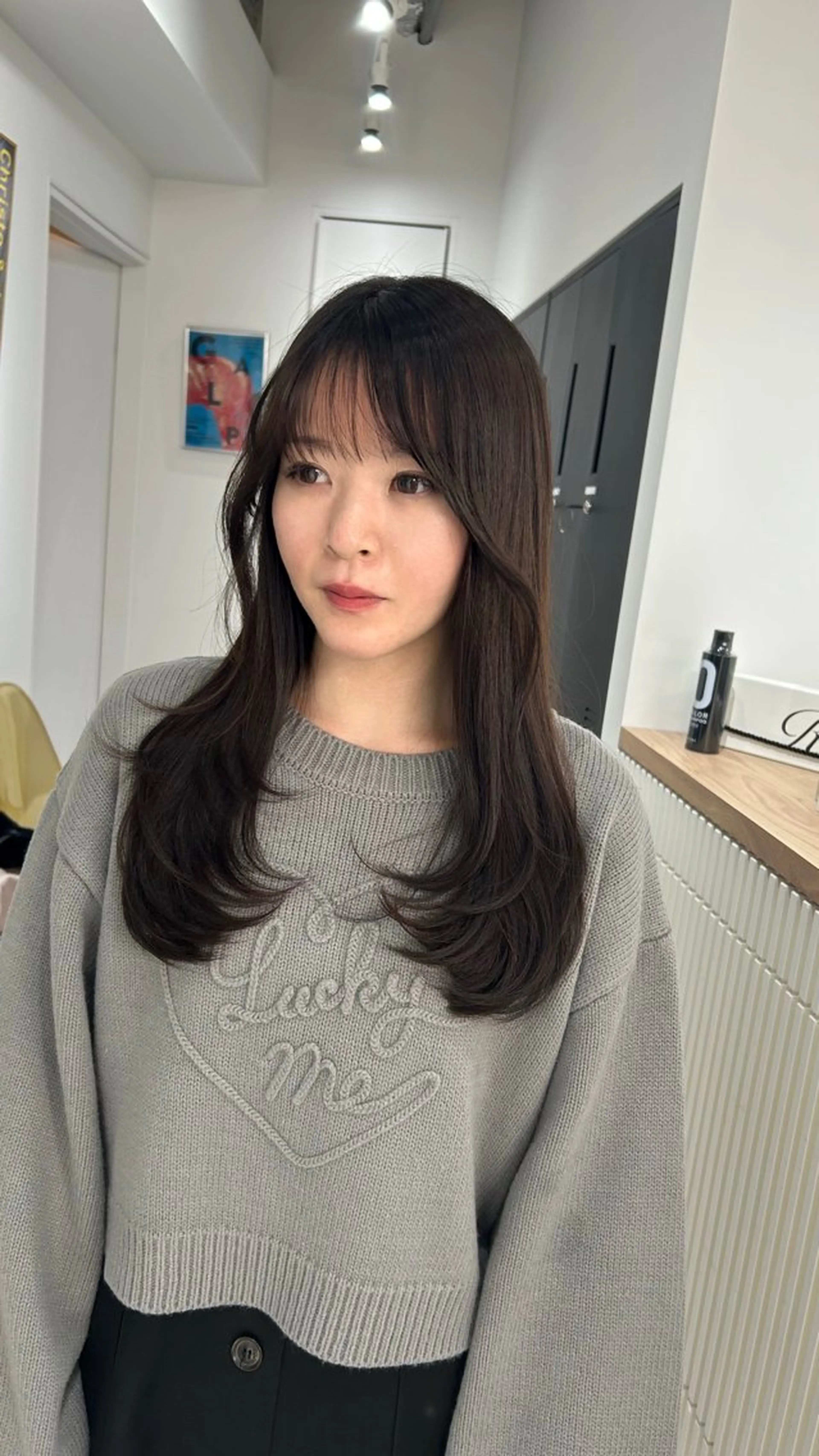 セミロング PELE所属・愛されミルクティー 💍🎀yuiのヘアスタイル