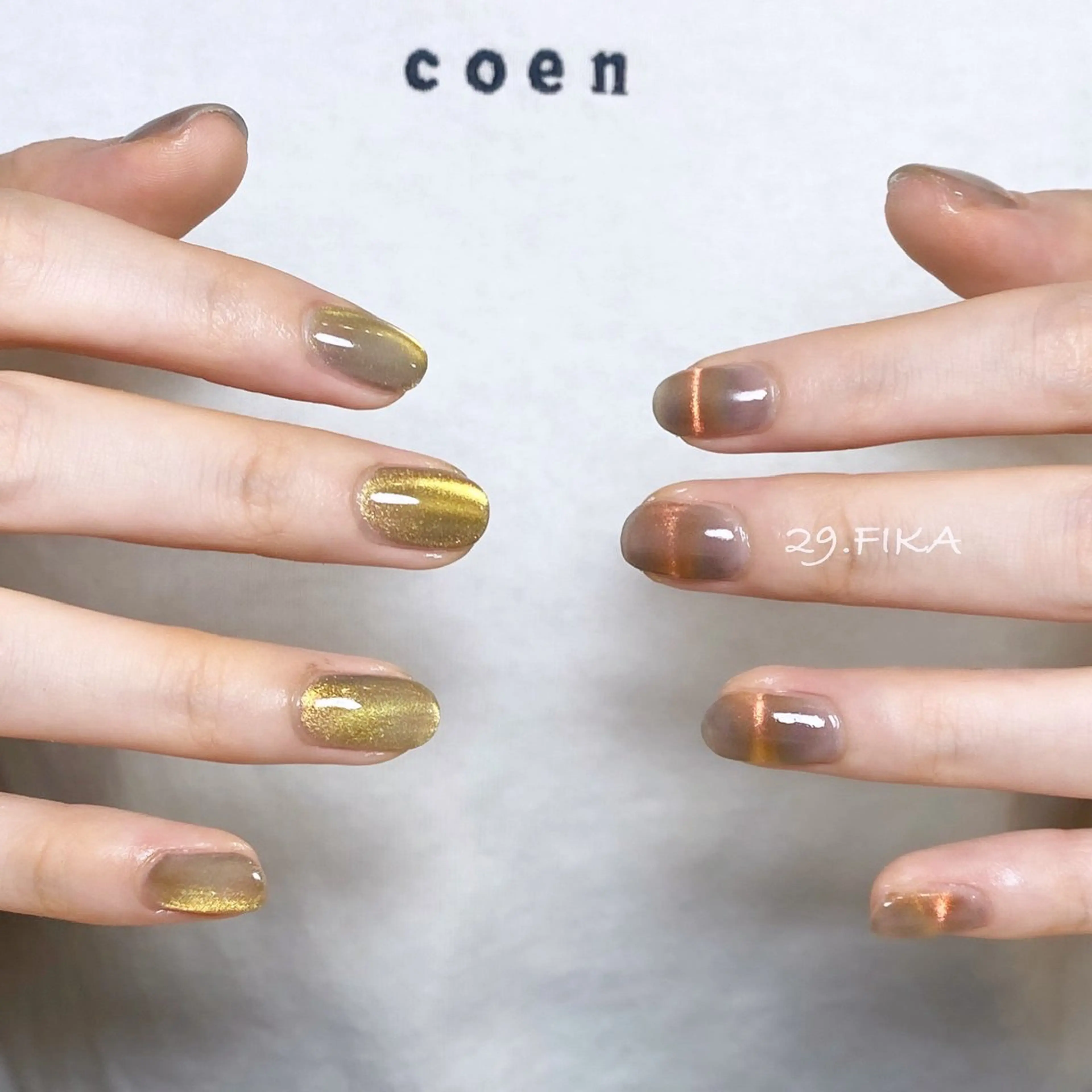 ネイル ハンドネイル 29.FIKA misaのネイルデザイン