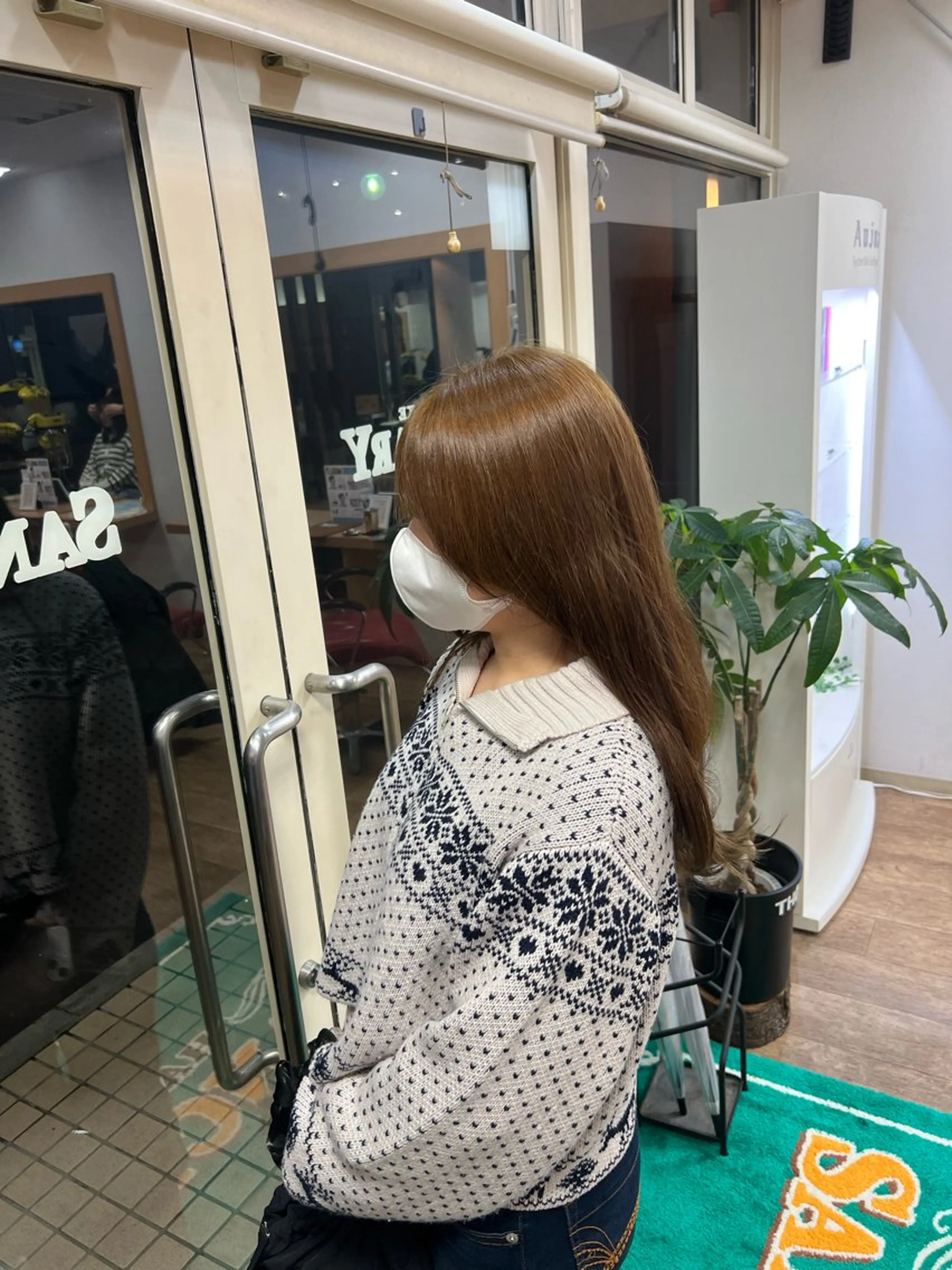 カラー ヘアカラー hair make sanctuary所属・オオエ トア／カラー／パーマのヘアスタイル