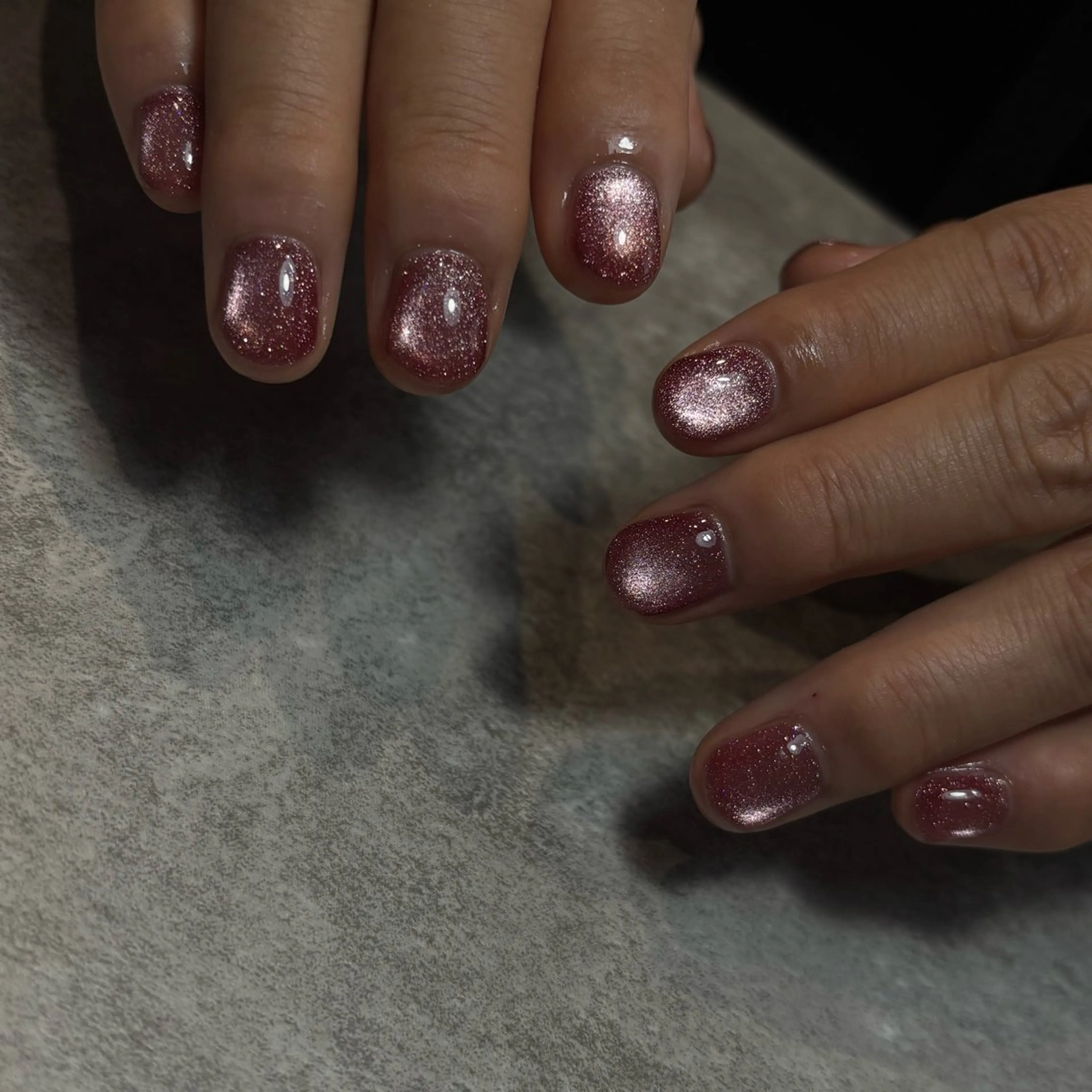 ネイル フラッシュネイル フラッシュマグ ハンドネイル nagaoフィルイン パラジェル長さだしのネイルデザイン