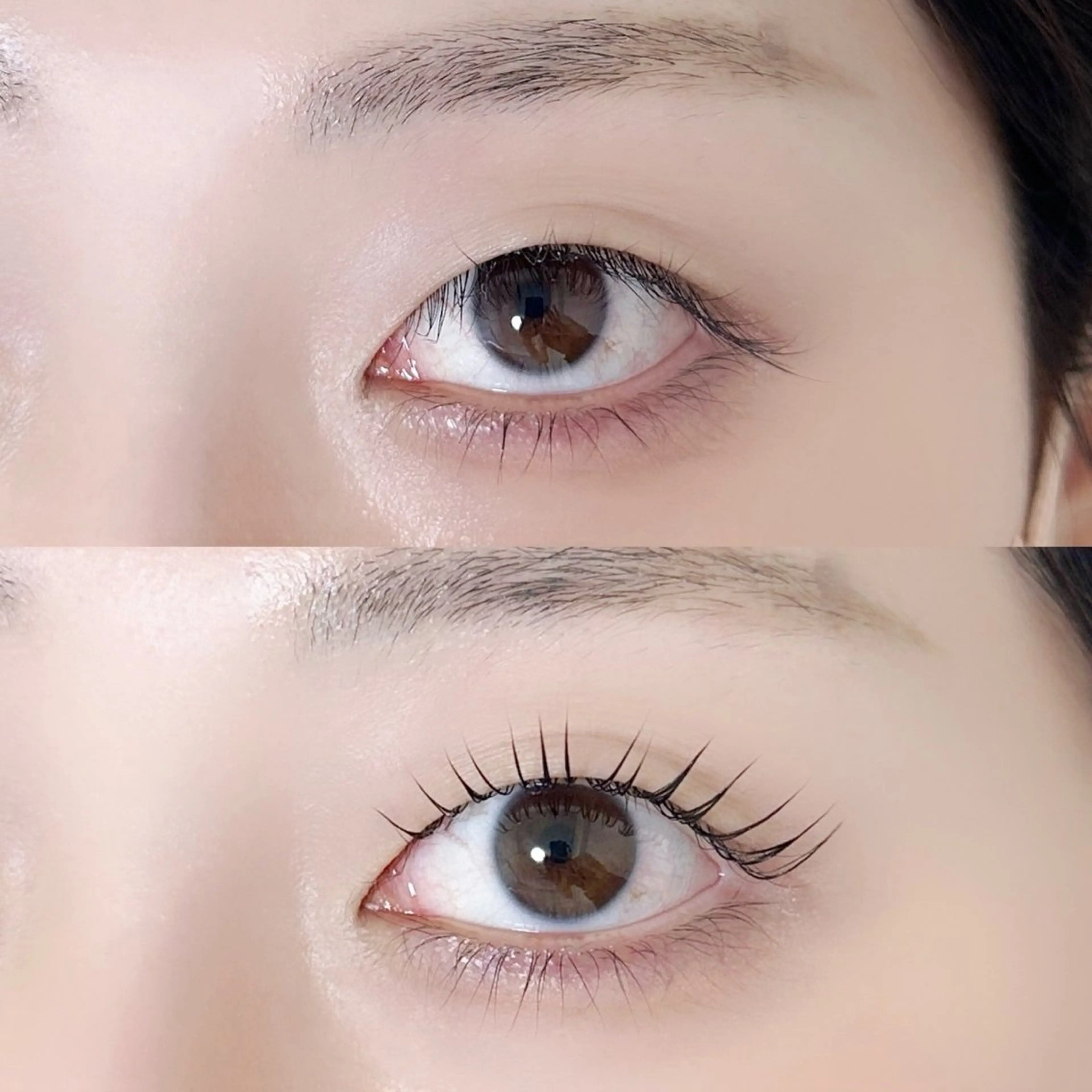 マツエク・マツパ 束感まつ毛 韓国風マツエク パリジェンヌラッシュリフト 一重×まつ毛パーマ A アイブロウ33大名店の眉毛・アイブロウイメージ