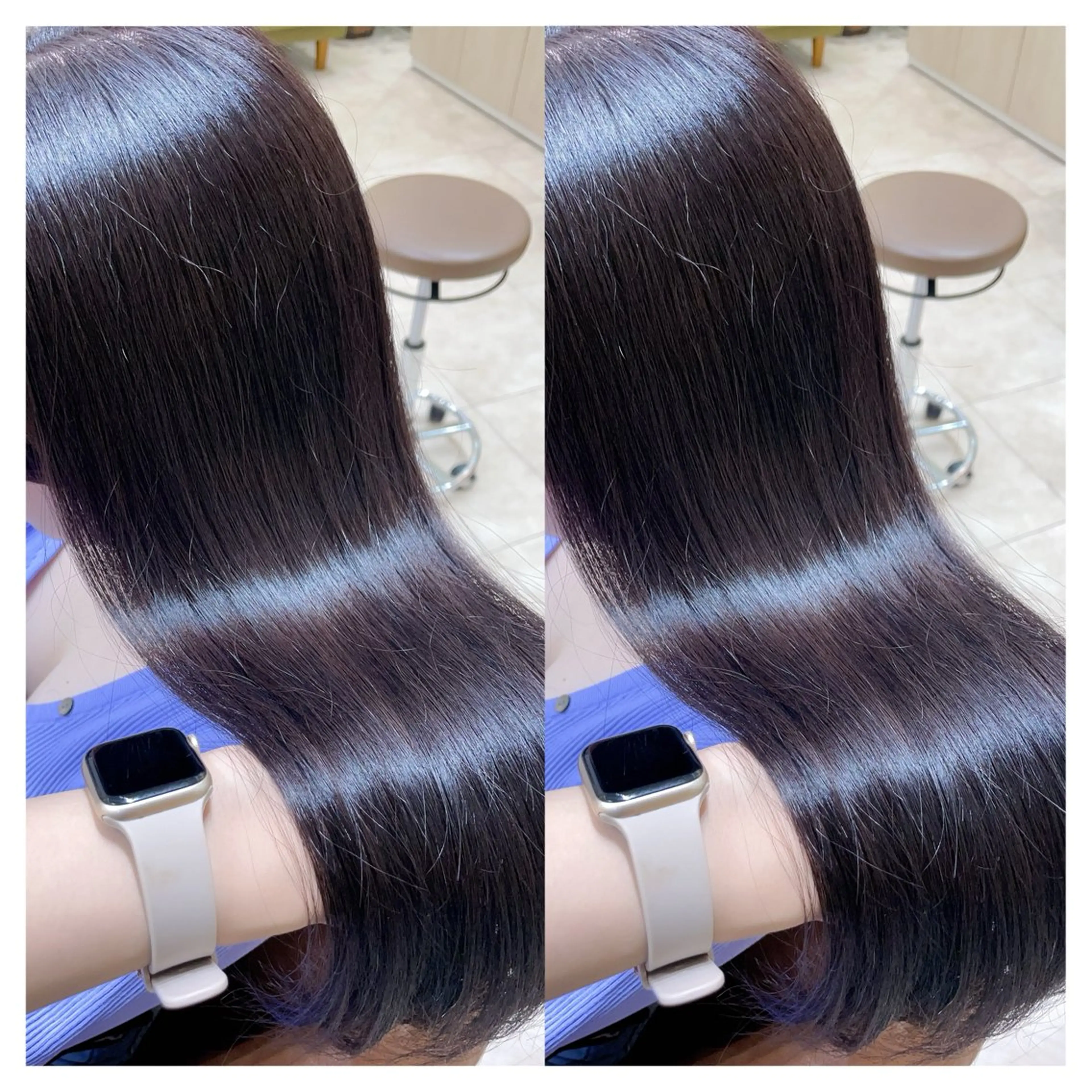 【SNSで話題の新𝐌𝐄𝐍𝐔💕】カット+髪質改善カラーの写真