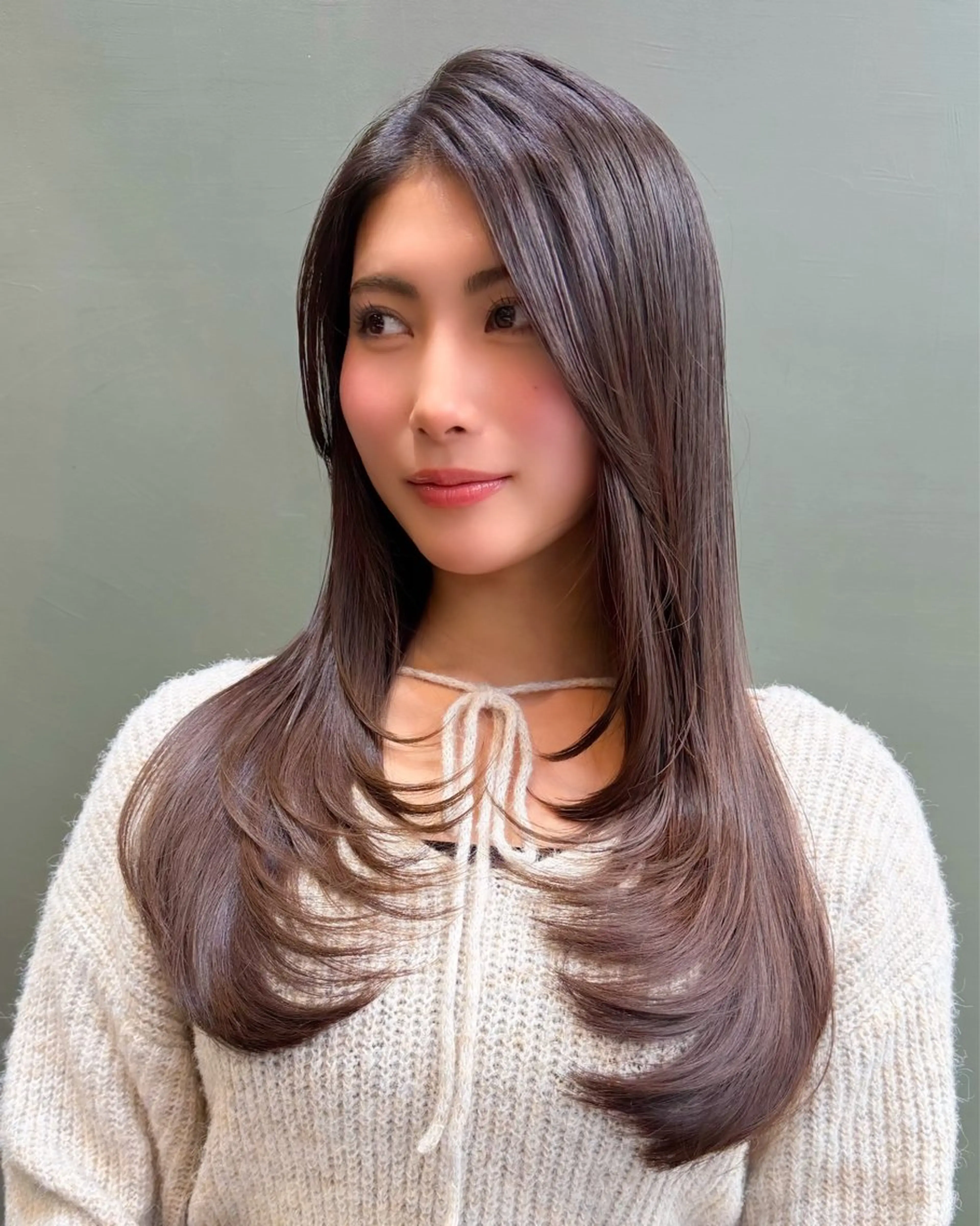 【❣️ご新規様平日限定プラン❣️】似合わせカット➕艶カラー➕クイックTR＆高保湿スチームトリートメントの写真