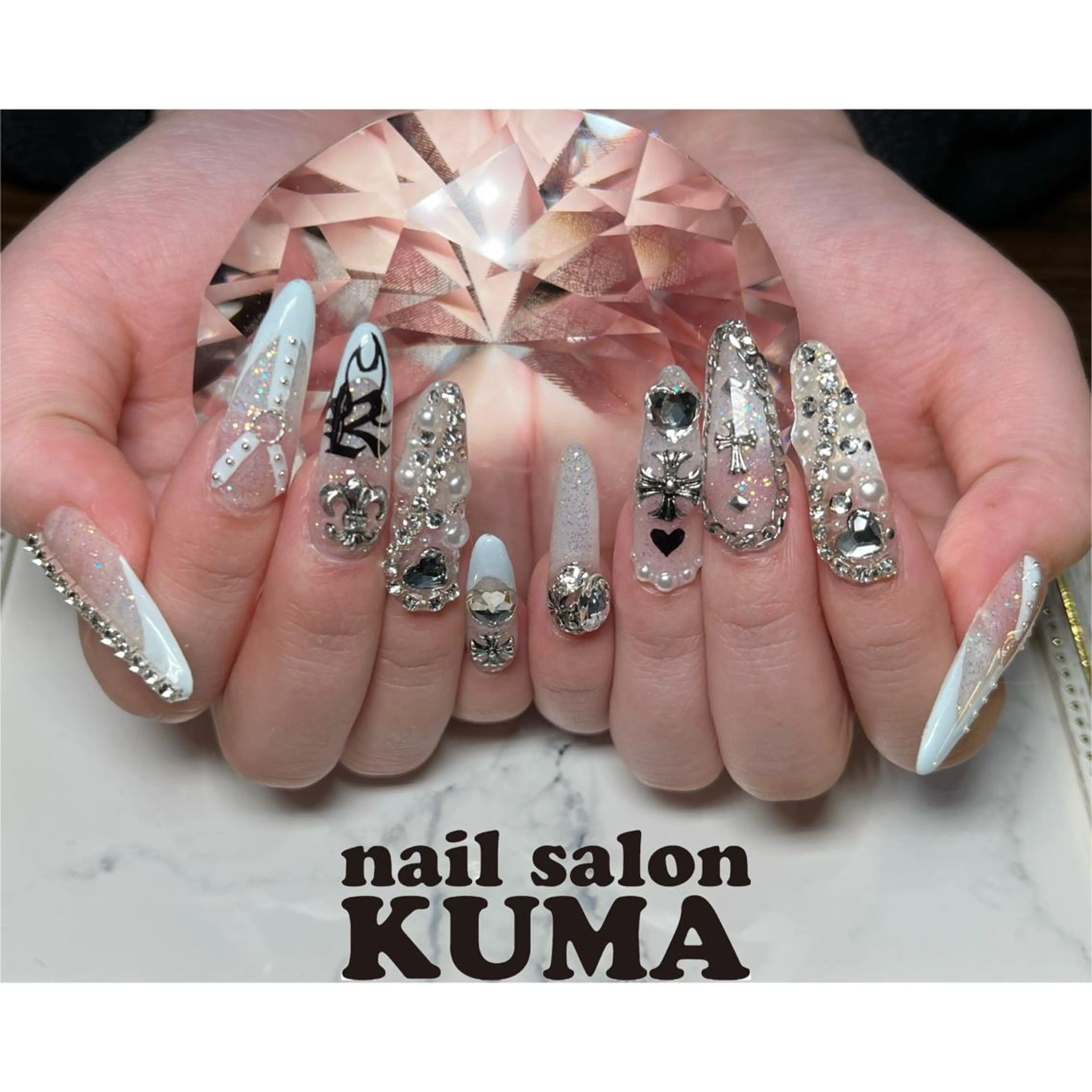ネイル アートネイル フレンチネイル オフィスネイル シンプルネイル 冬ネイル nailsalon KUMA所属・nailsalon KUMAのネイルデザイン