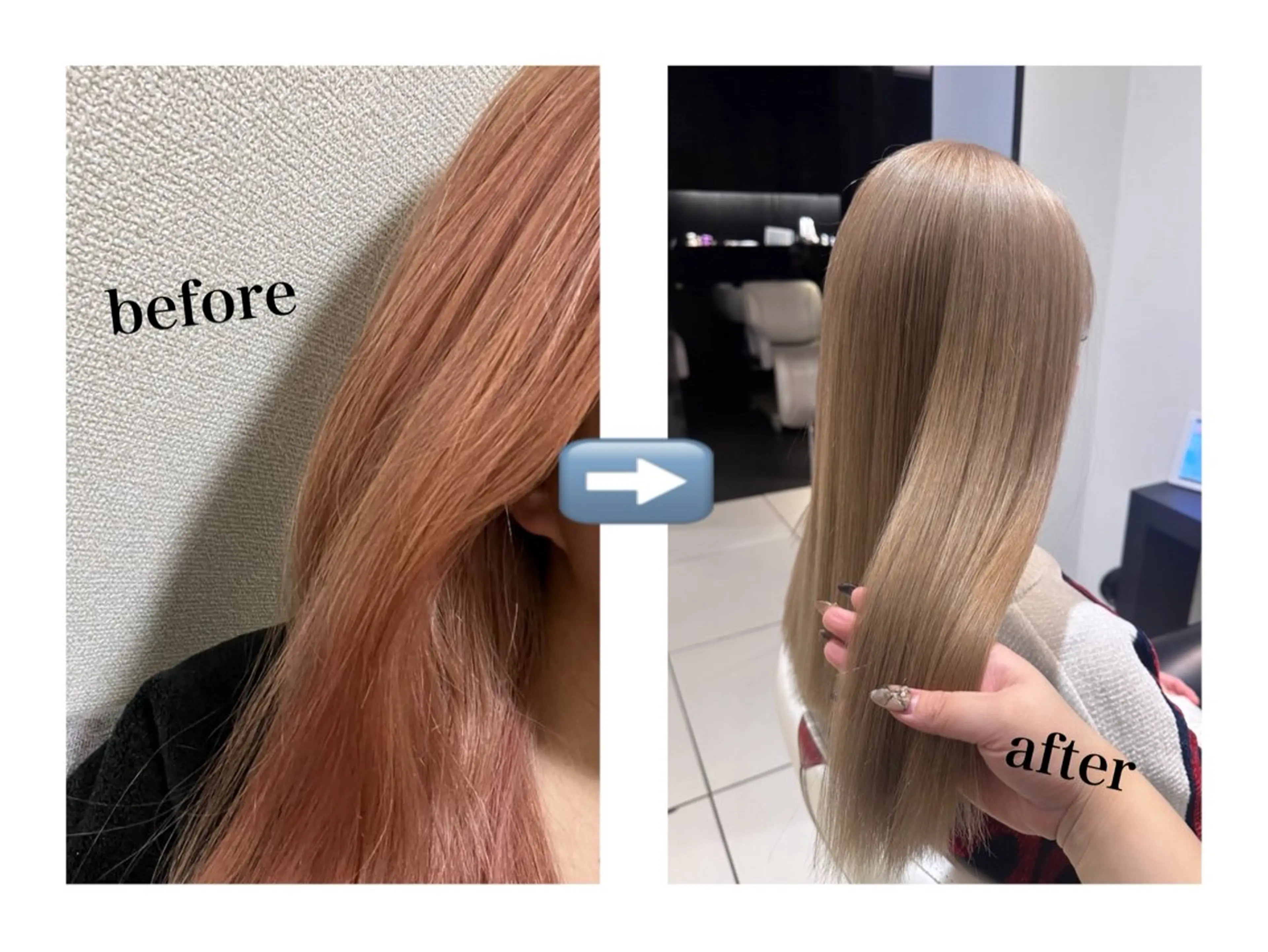 セミロング カラー ヘアカラー トリートメント 💞暖色カラー 💞risaのヘアスタイル