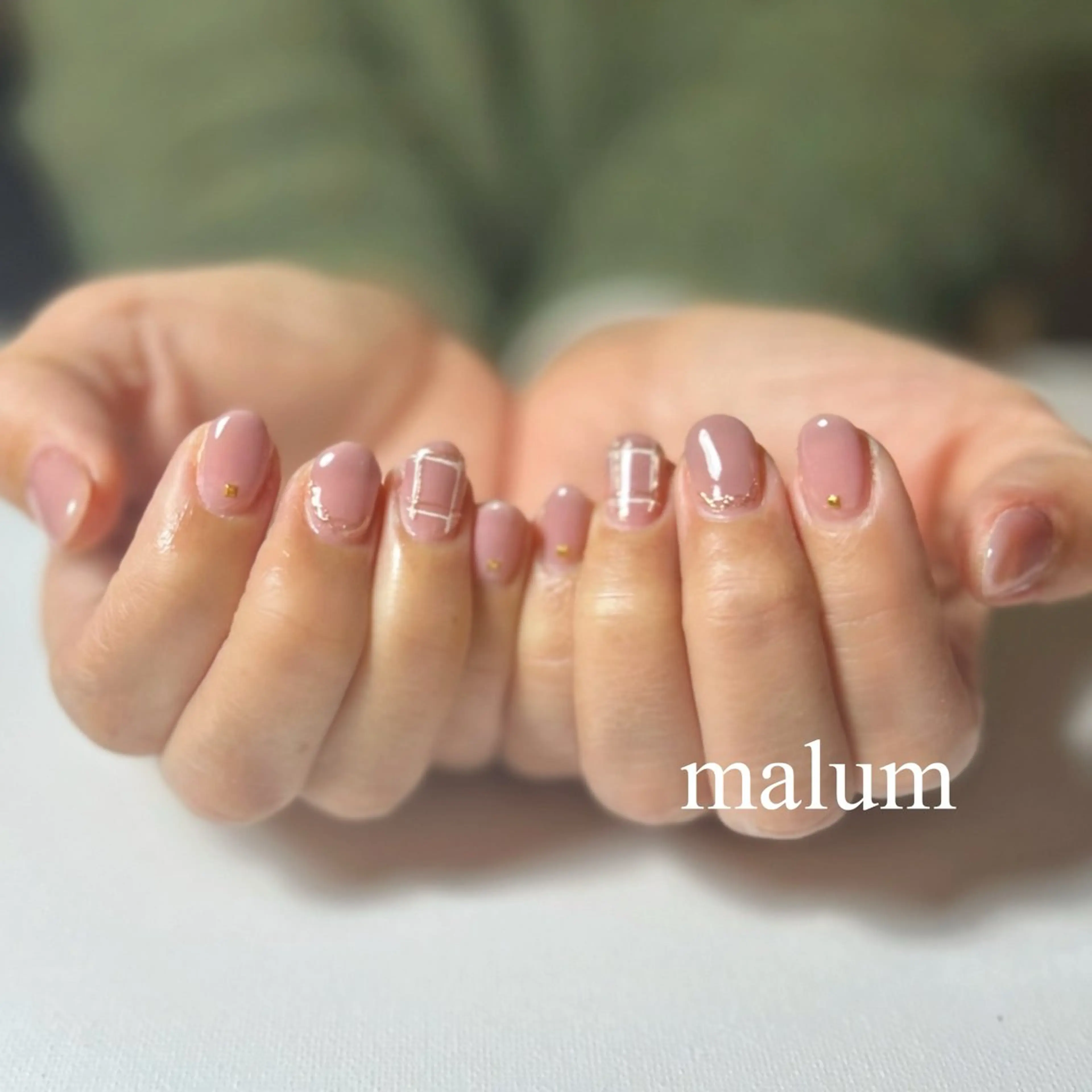 ネイル ハンドネイル malum nailのネイルデザイン