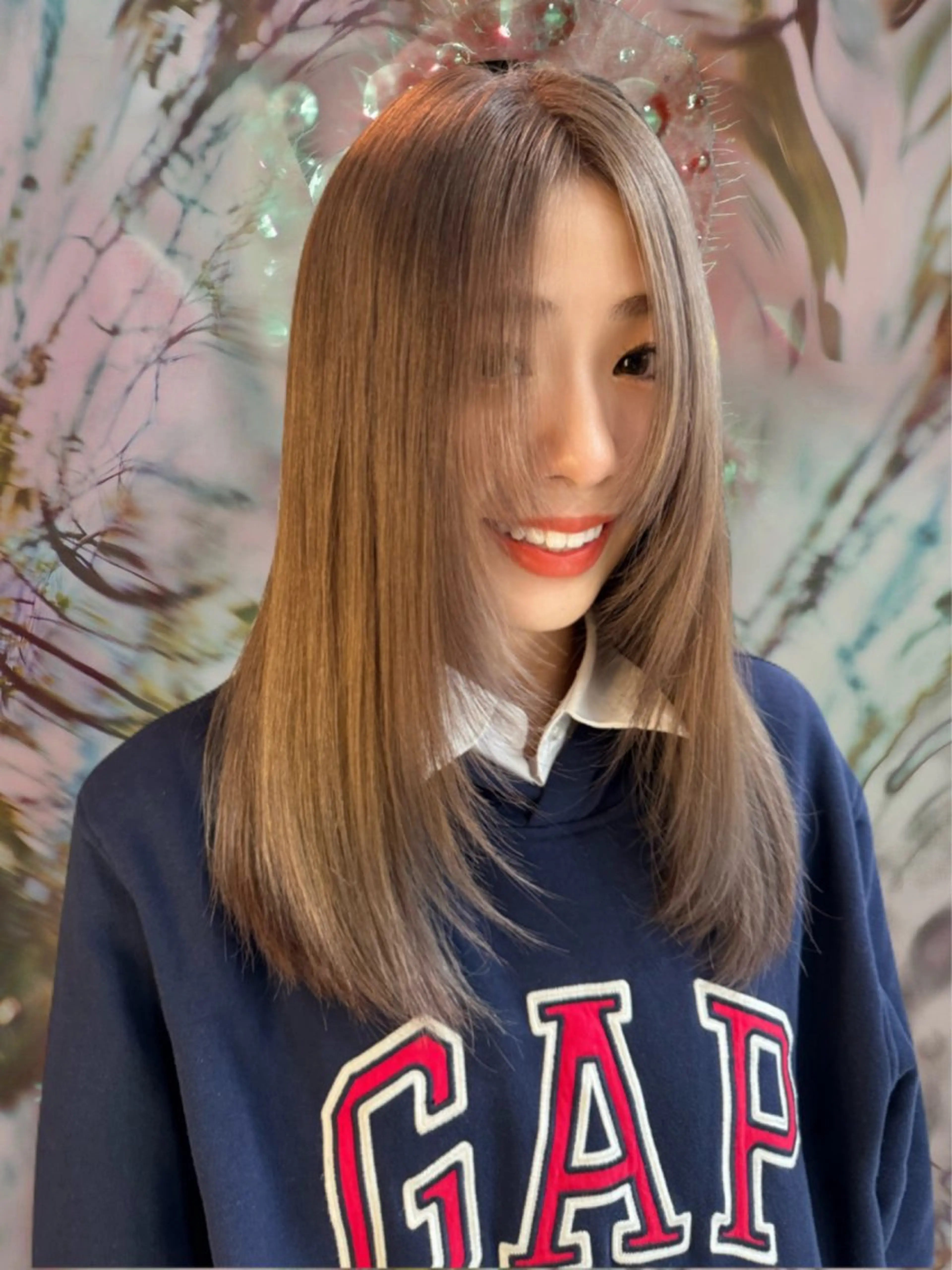 ロング カラー カット ᴘʀɪᴢᴇ 🌜 ᴀɴʀɪ 🌜のヘアスタイル