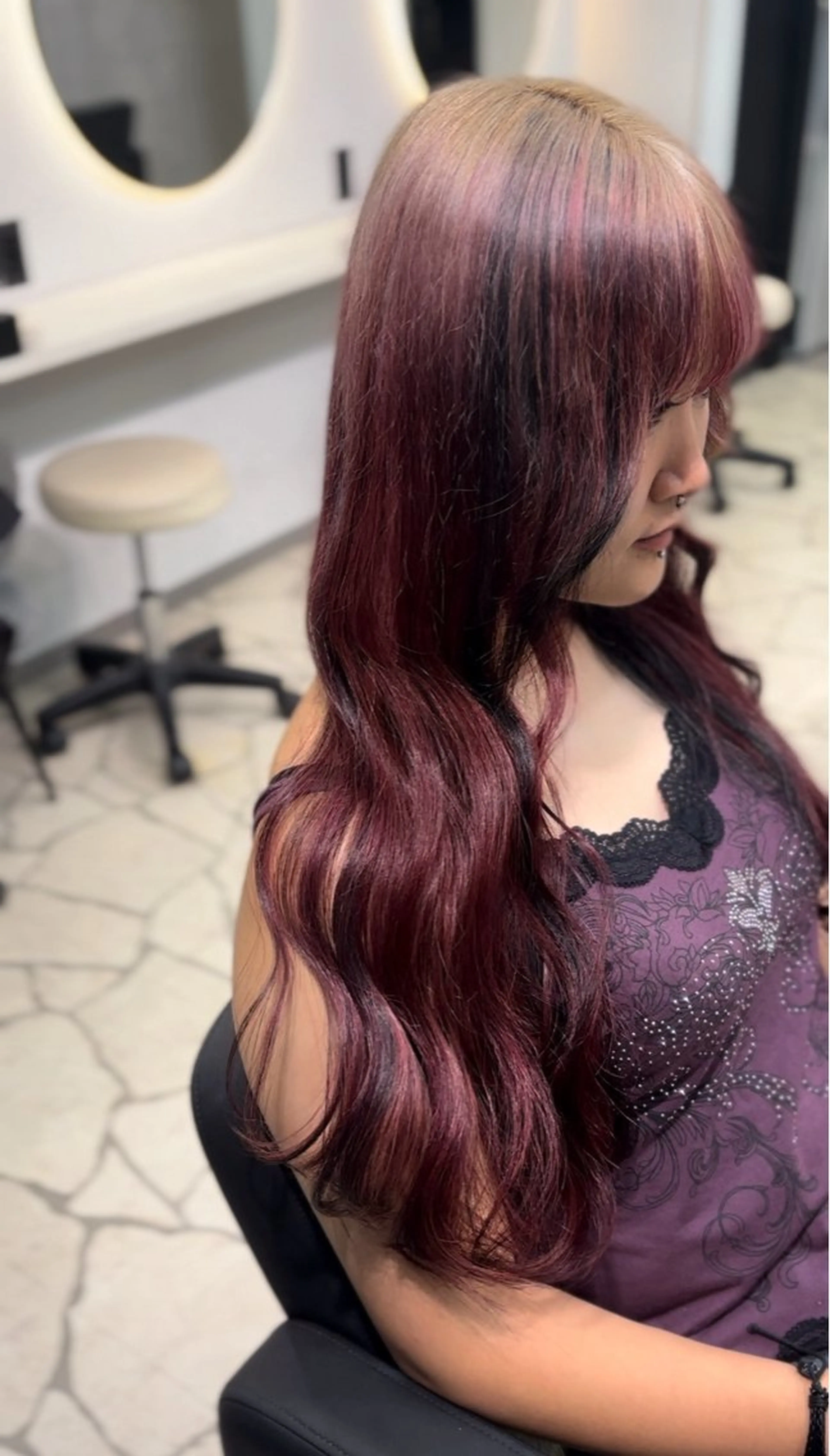 ロング lapis マリナのヘアスタイル