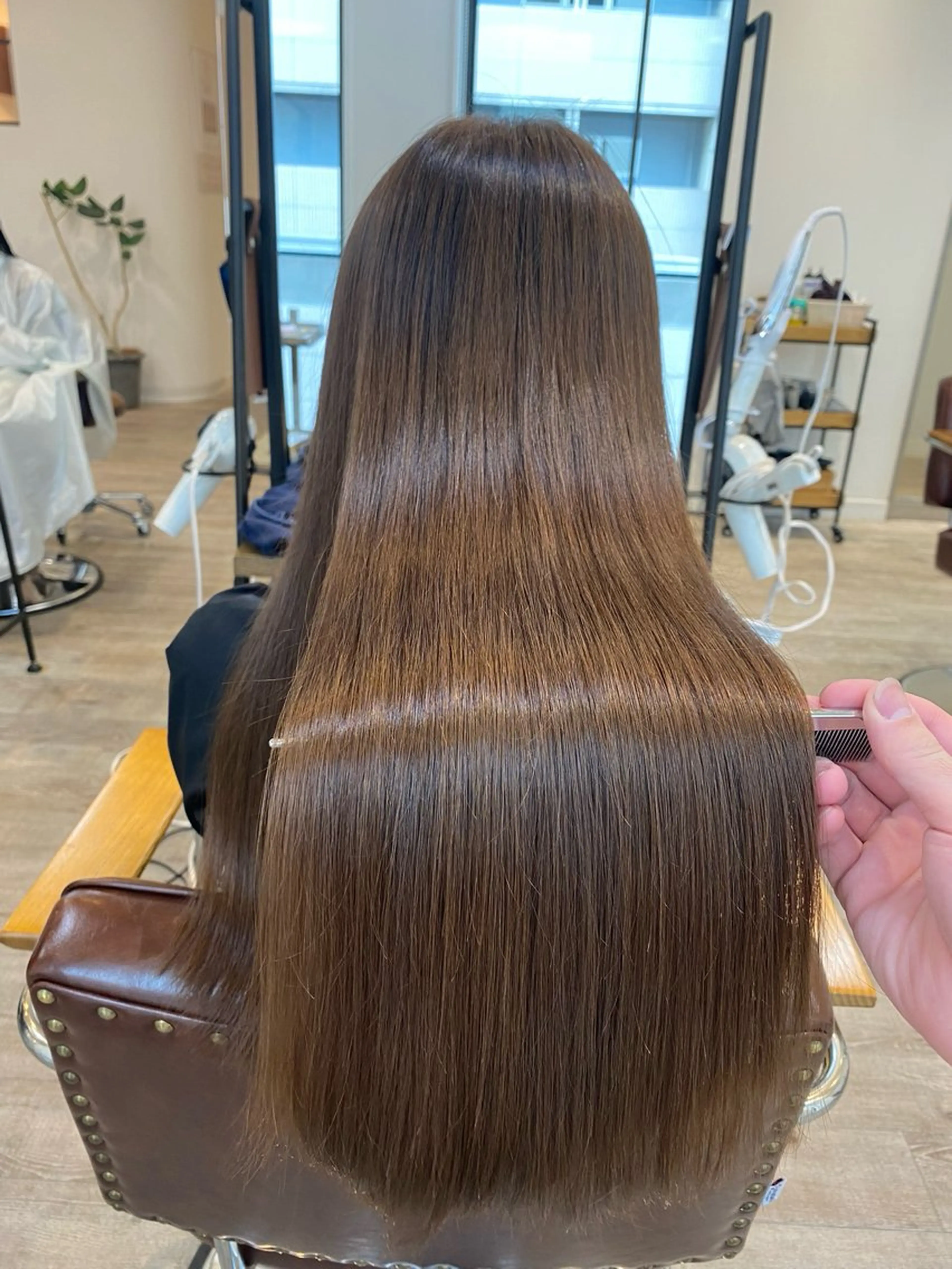 ロング 縮毛矯正 カット 縮毛矯正 トリートメント 🌟ショート/シ ョートボブ/岡田🌟のヘアスタイル