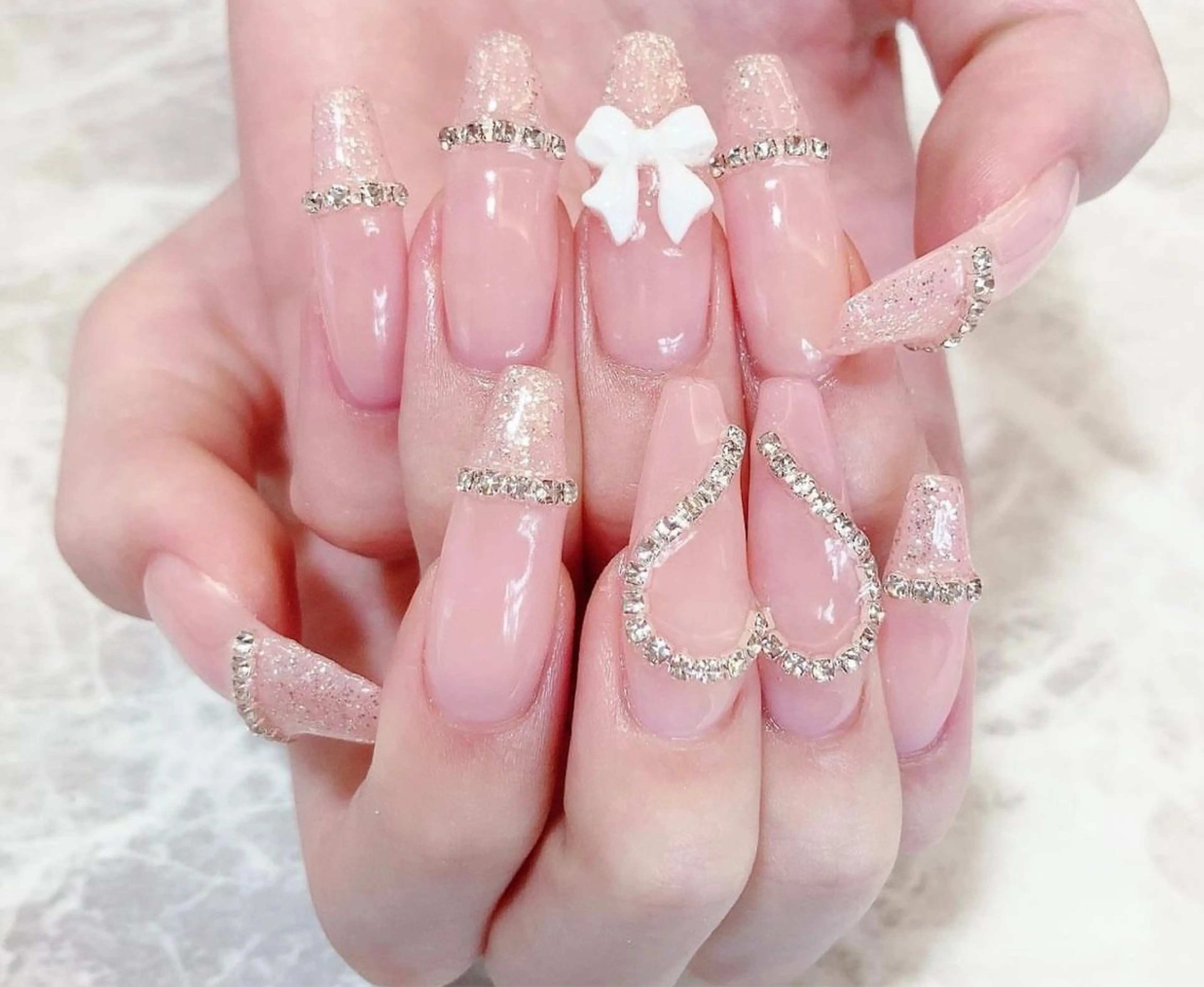 【チップ】150分長さ出し持ちデザインの写真