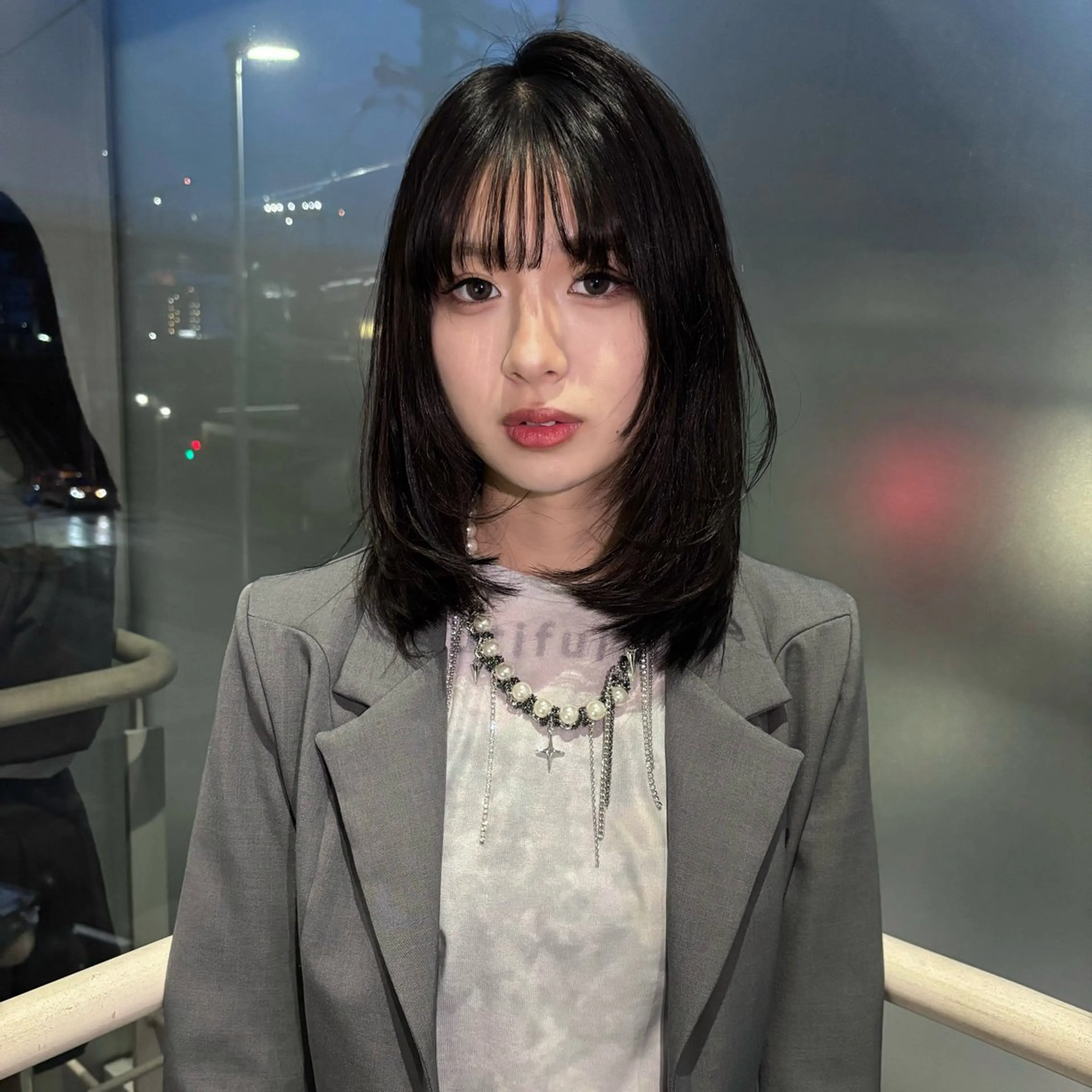 ミディアム カラー トリートメント ヘッドスパ 名古屋/栄/ カラー/はるなのヘアスタイル