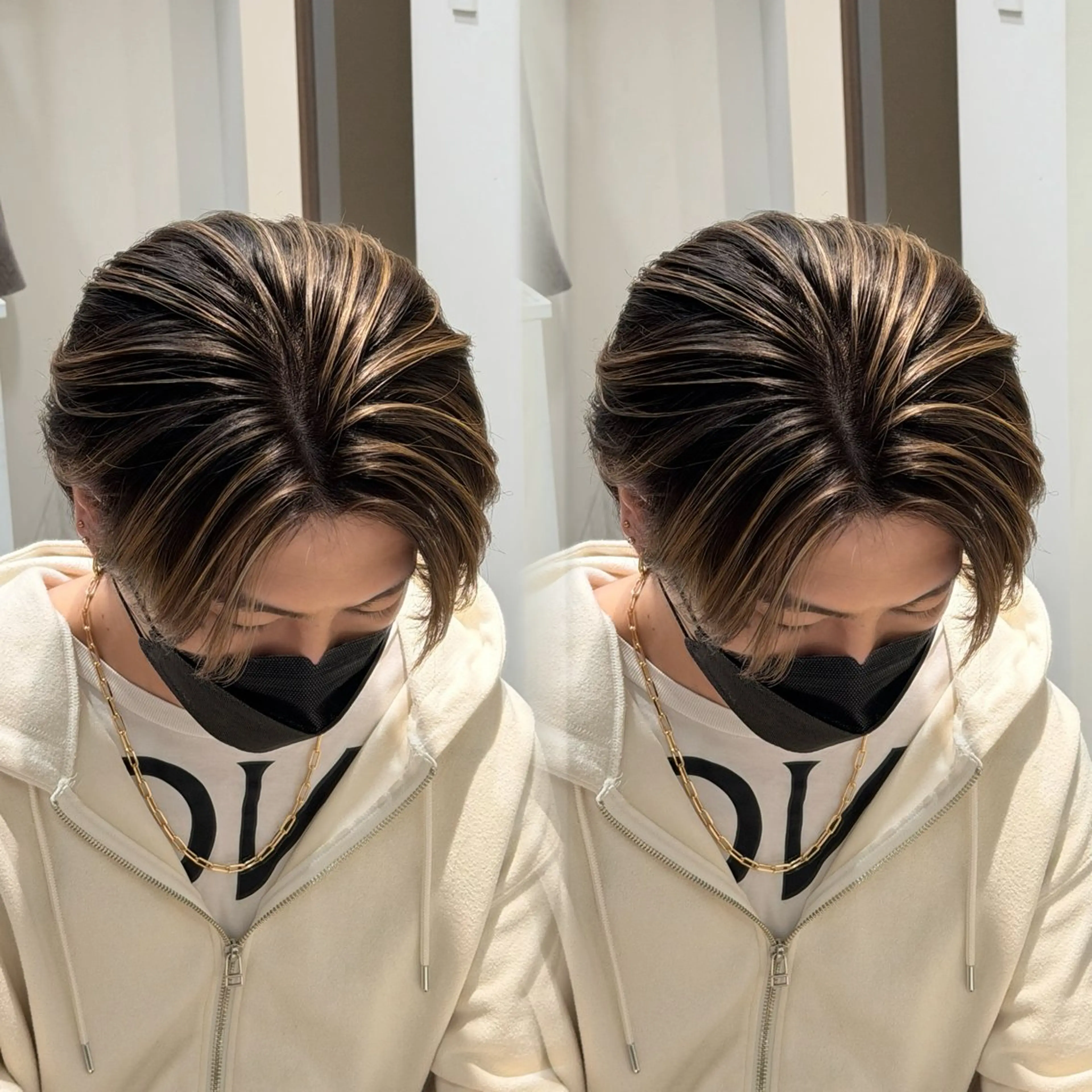 カラー メンズ メンズバレイヤージュ バレイヤージュ カット ヘアカラー synergy所属・🔥メンズヘア🔥 かいきのヘアスタイル