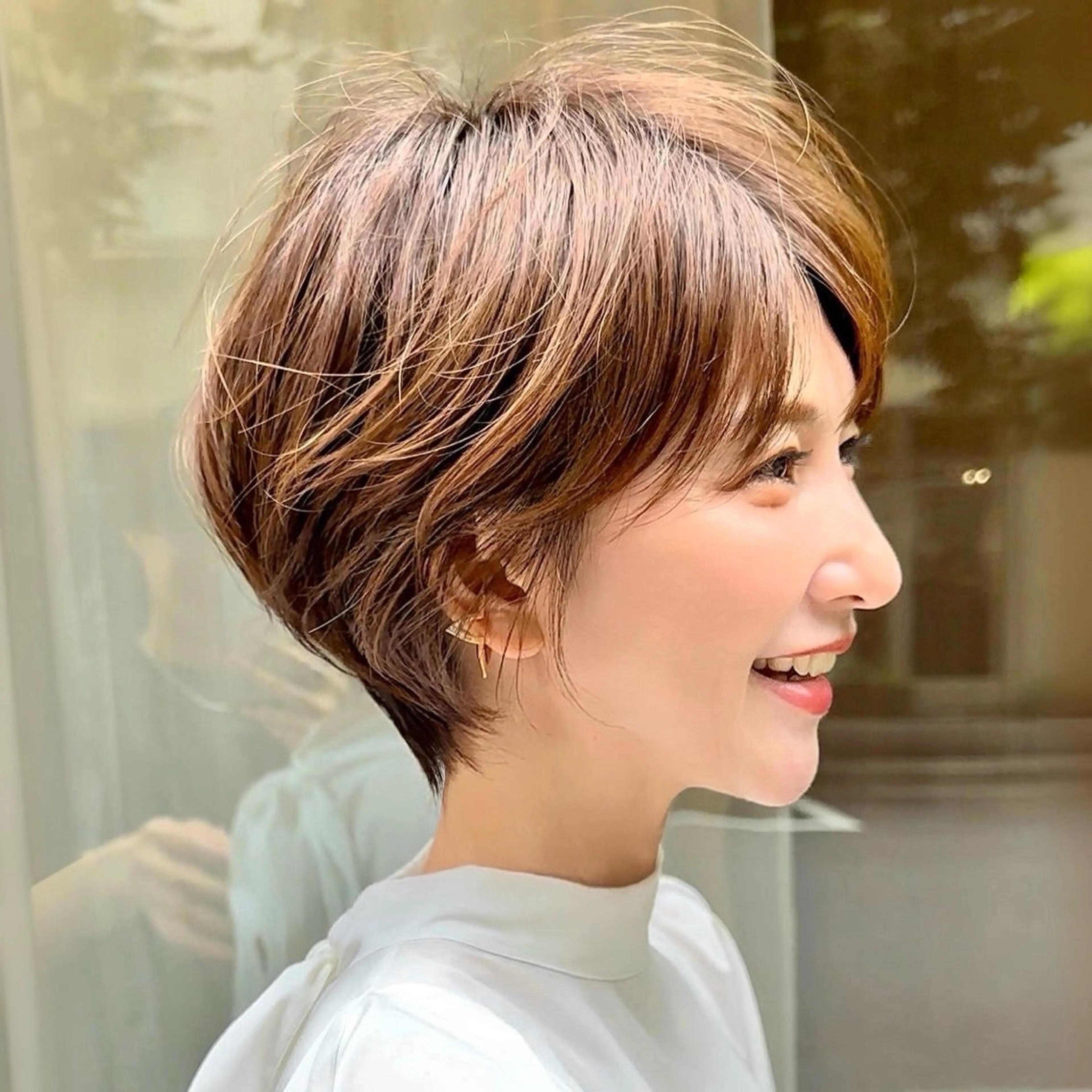 ショート カラー 無料ショートモデル 募集中/ユッティーのヘアスタイル