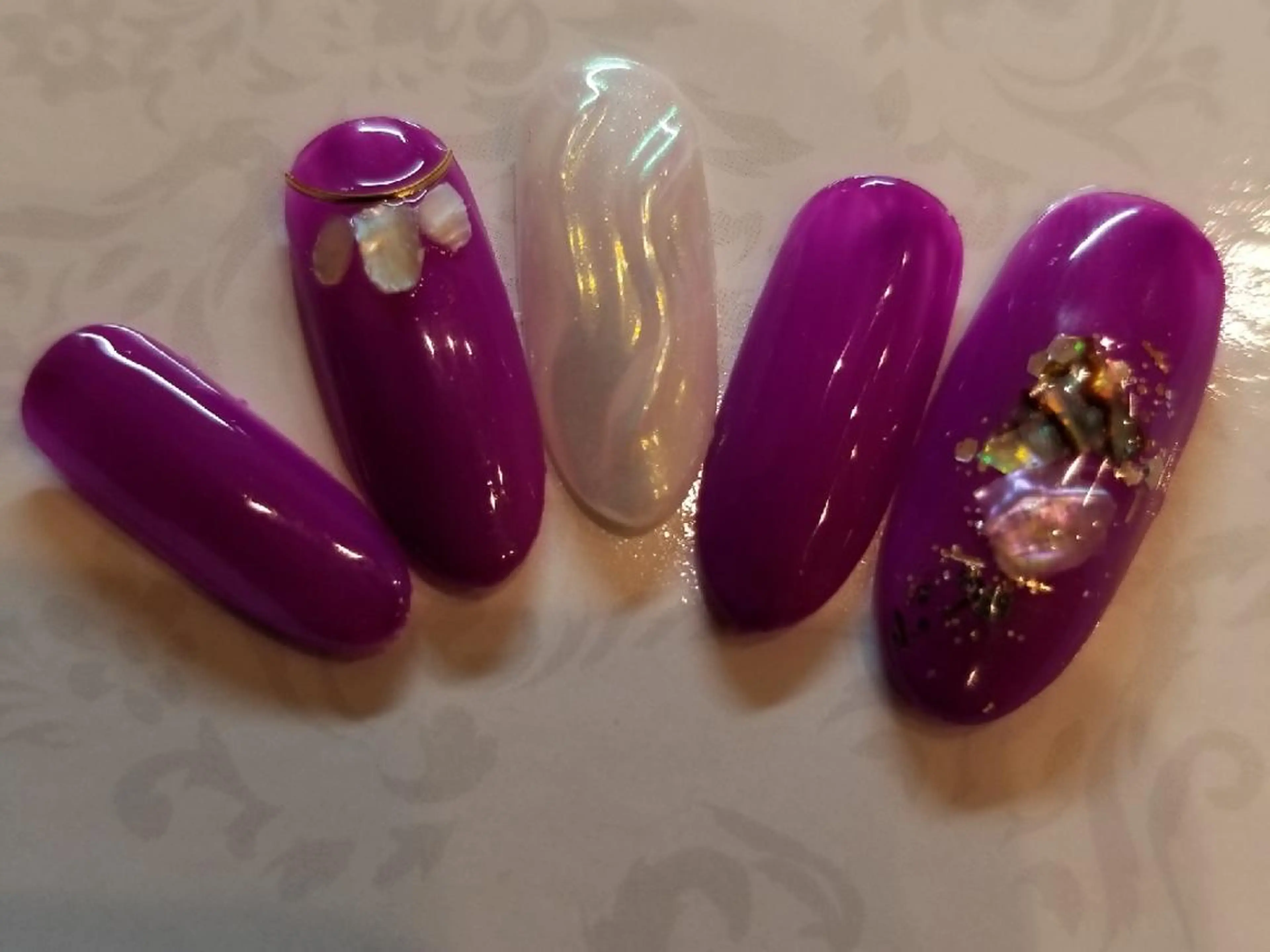 ネイル U nail所属・高橋 千恵のネイルデザイン