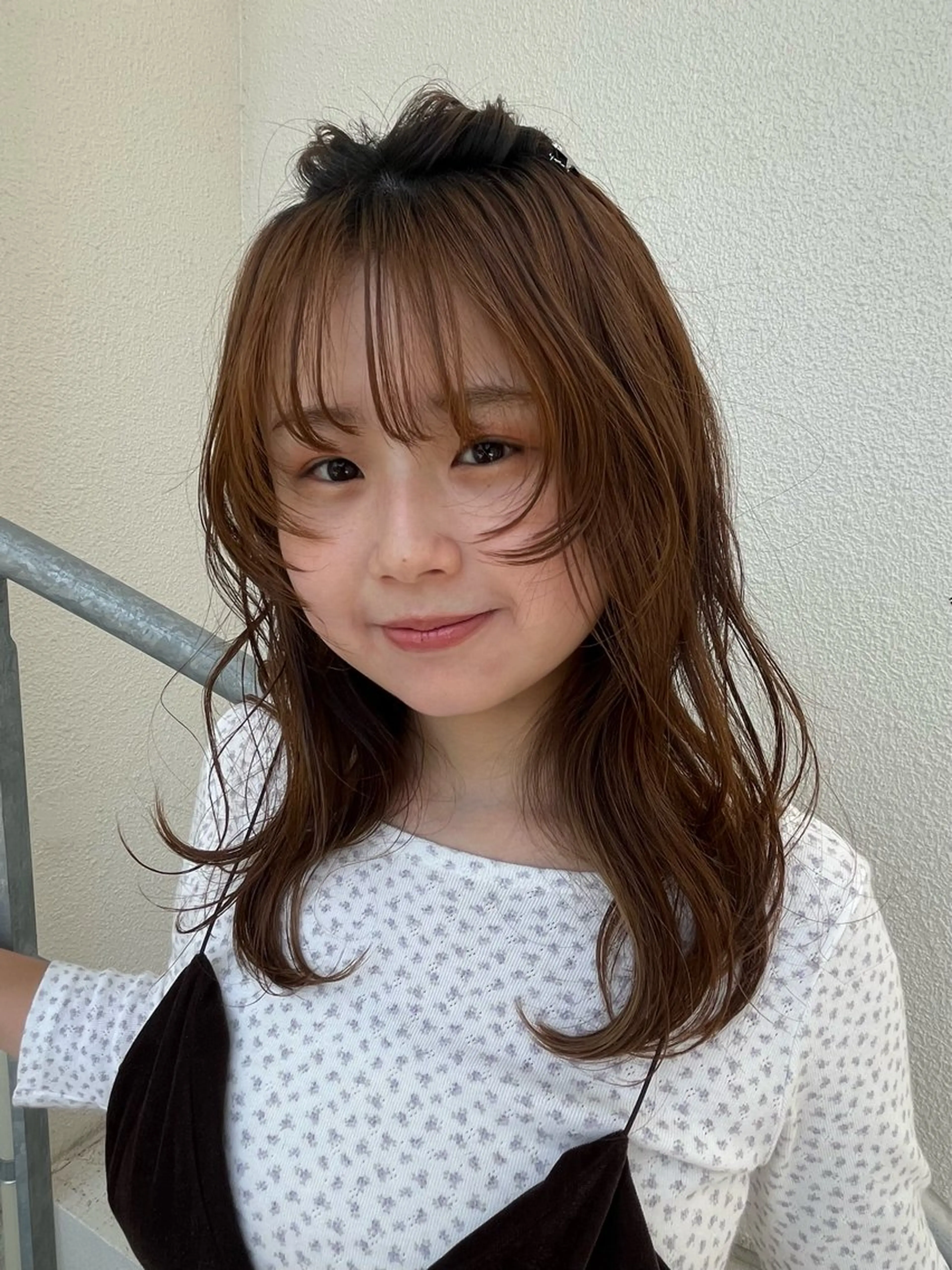 ロング カット パーマ/オリーブ/ 酸性ストレート/ゆなのヘアスタイル