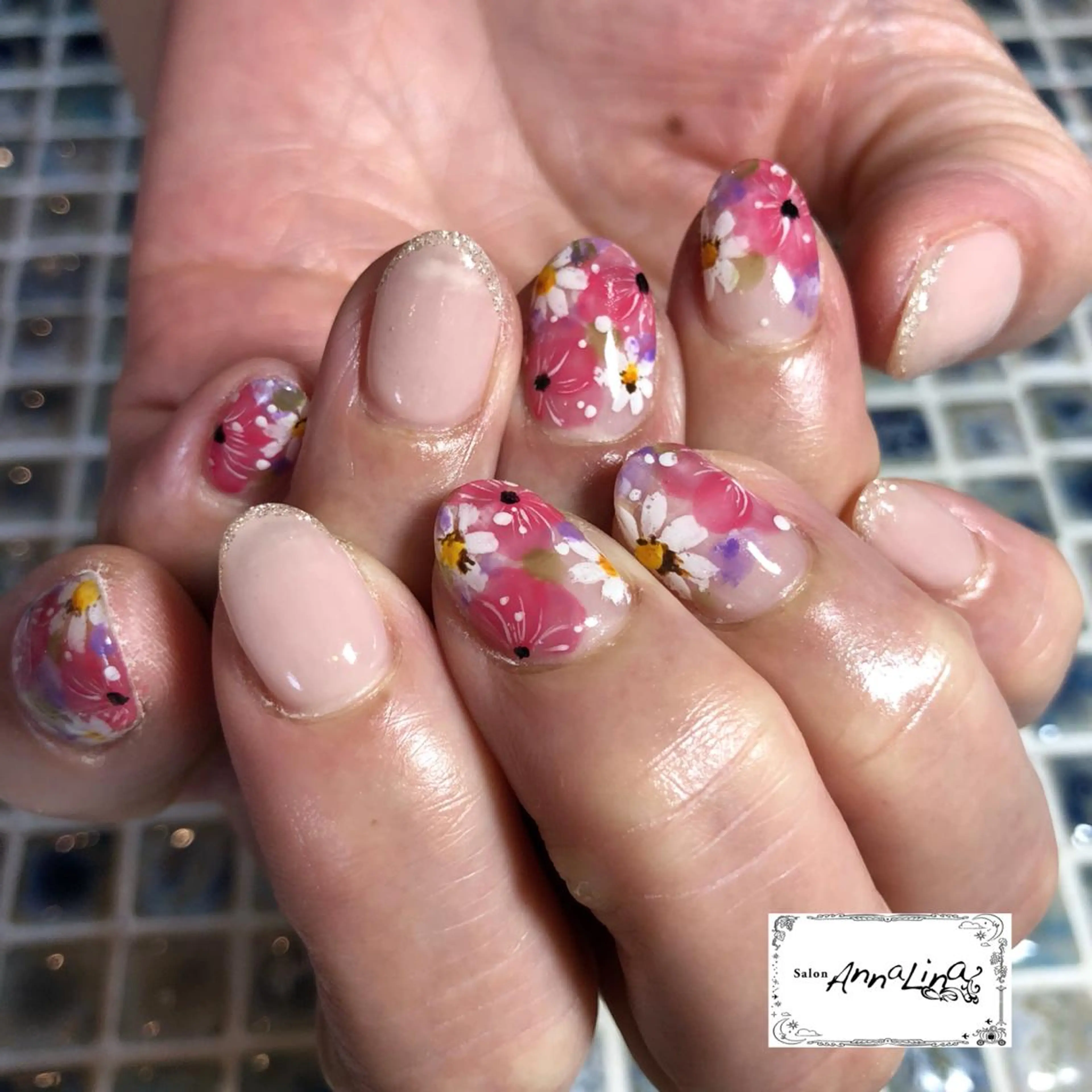 ネイル フラワーネイル アトリエ UNICOのネイルデザイン