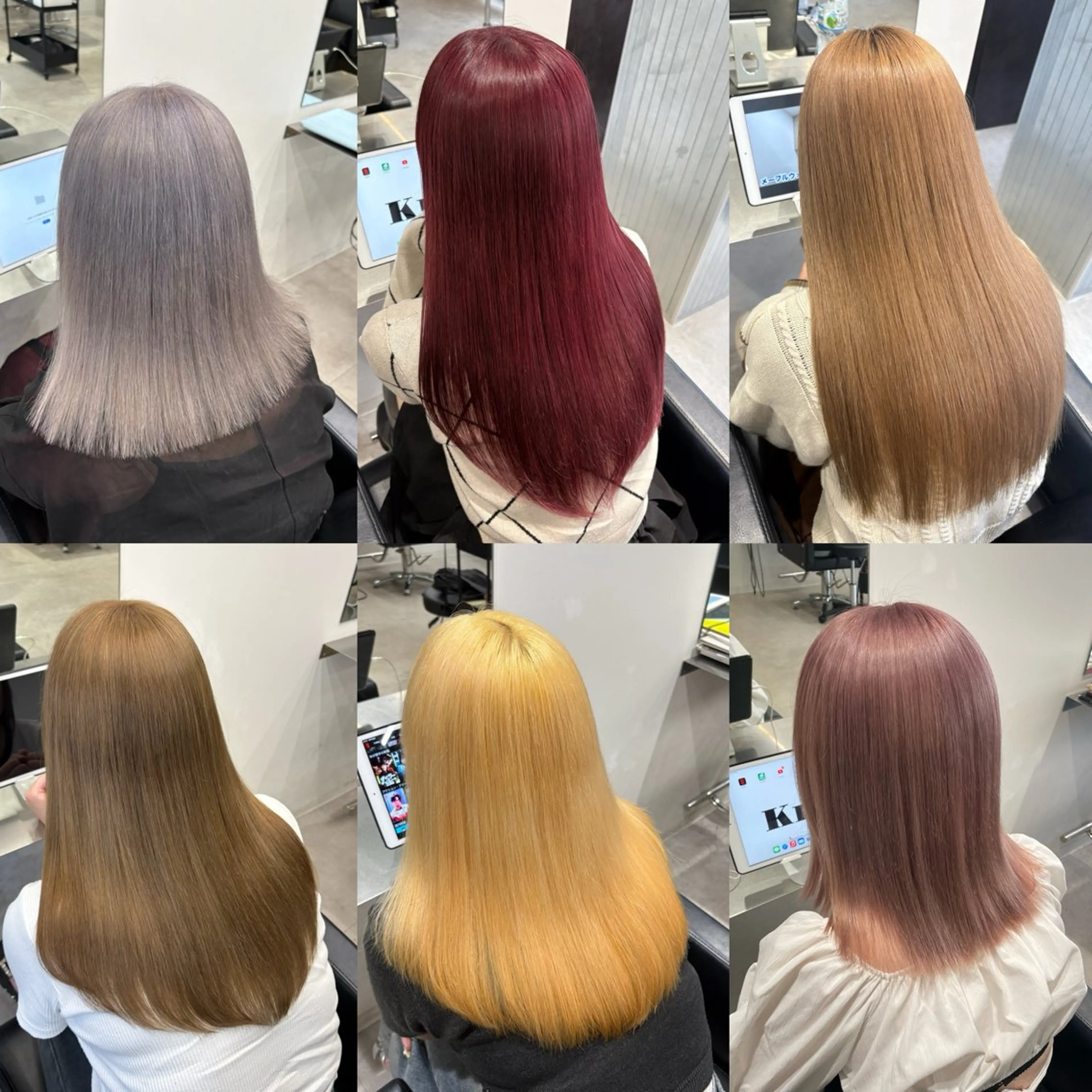 ロング ヘアカラー トリートメント MIHO☾·̩͙⋆ Kroのヘアスタイル