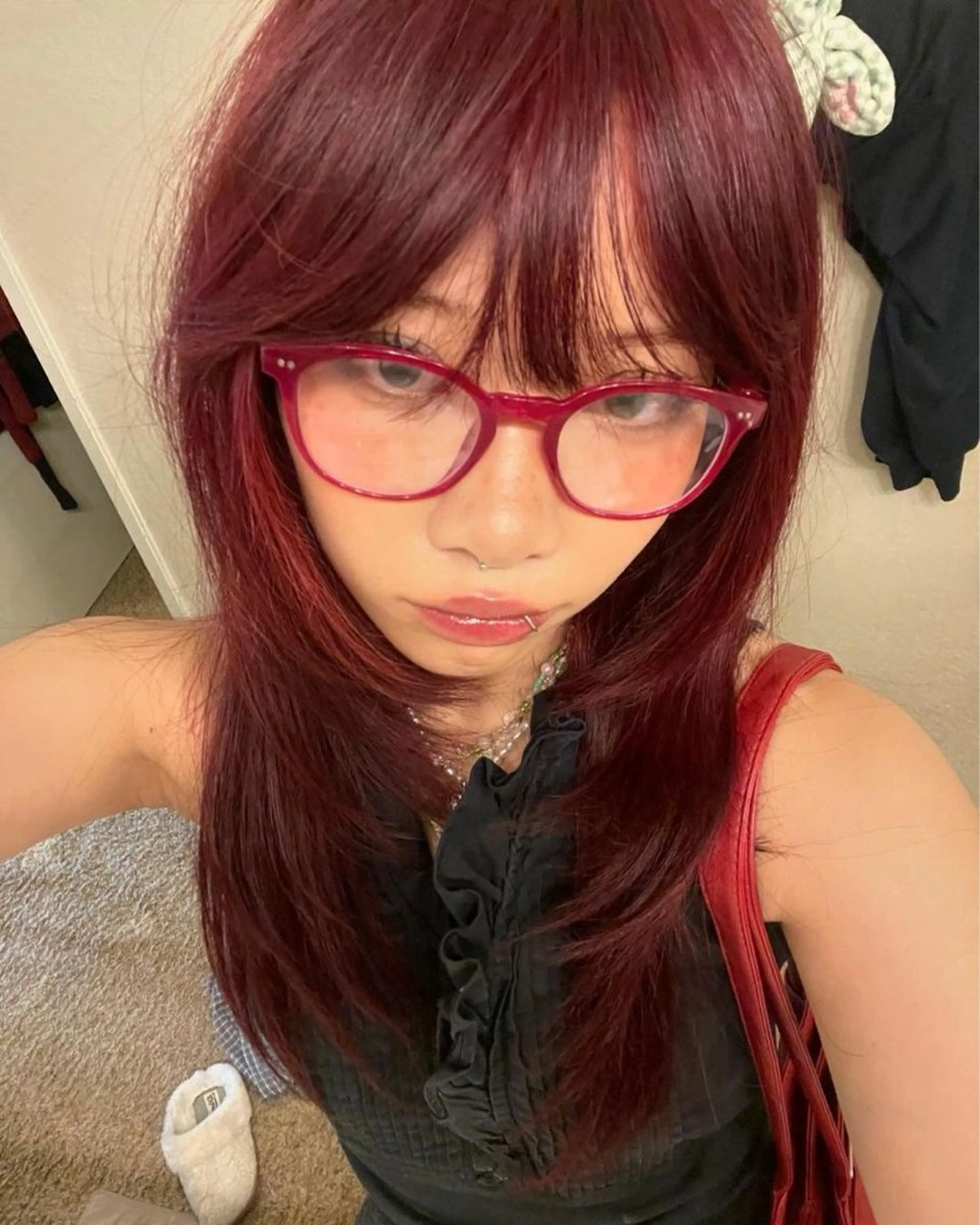 カラー ユイナ ★暖色/レイヤー★のヘアスタイル