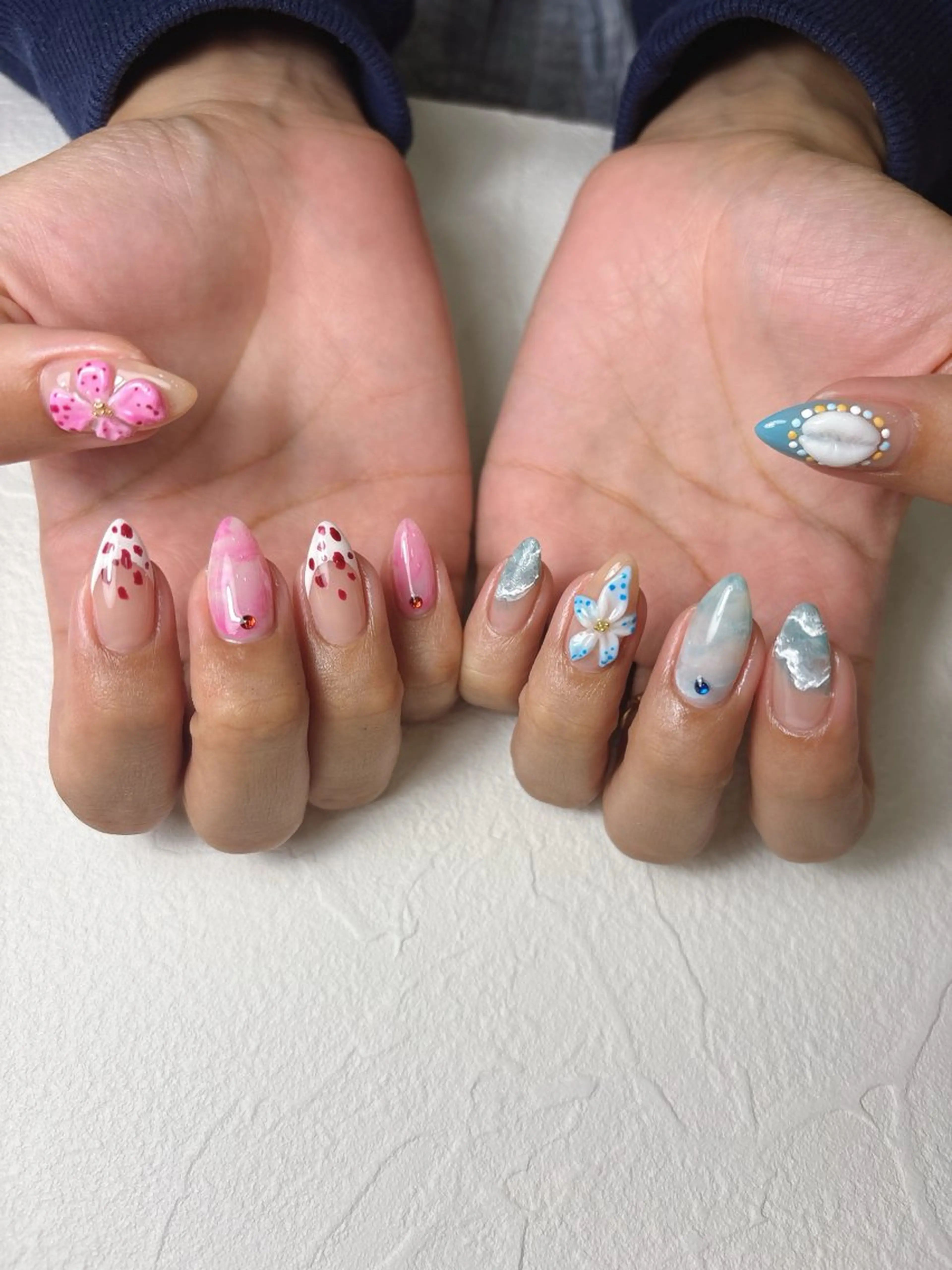 ネイル ハンドネイル Radia bykaonailsのネイルデザイン