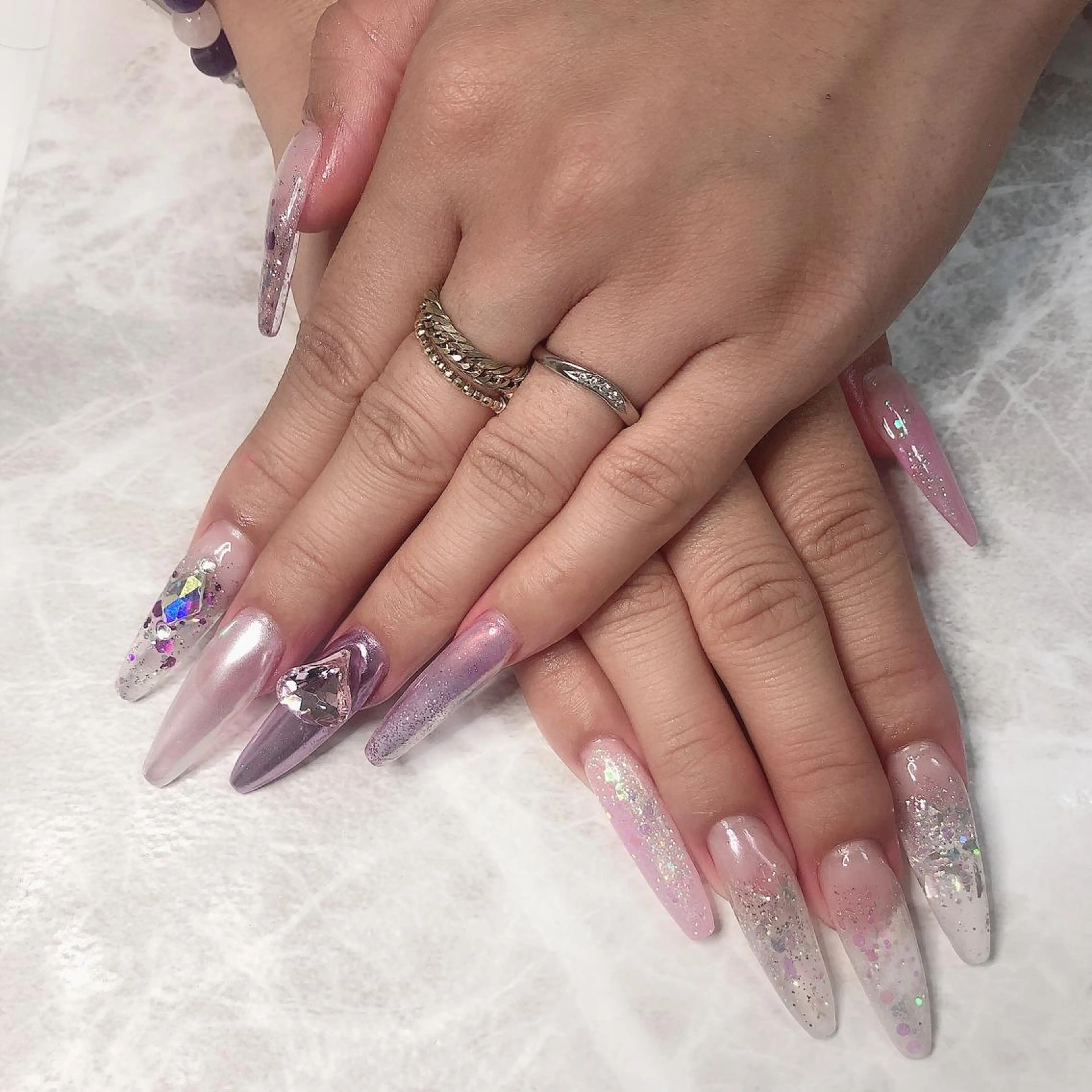 ネイル L'ea  Rose レア・ローズのネイルデザイン