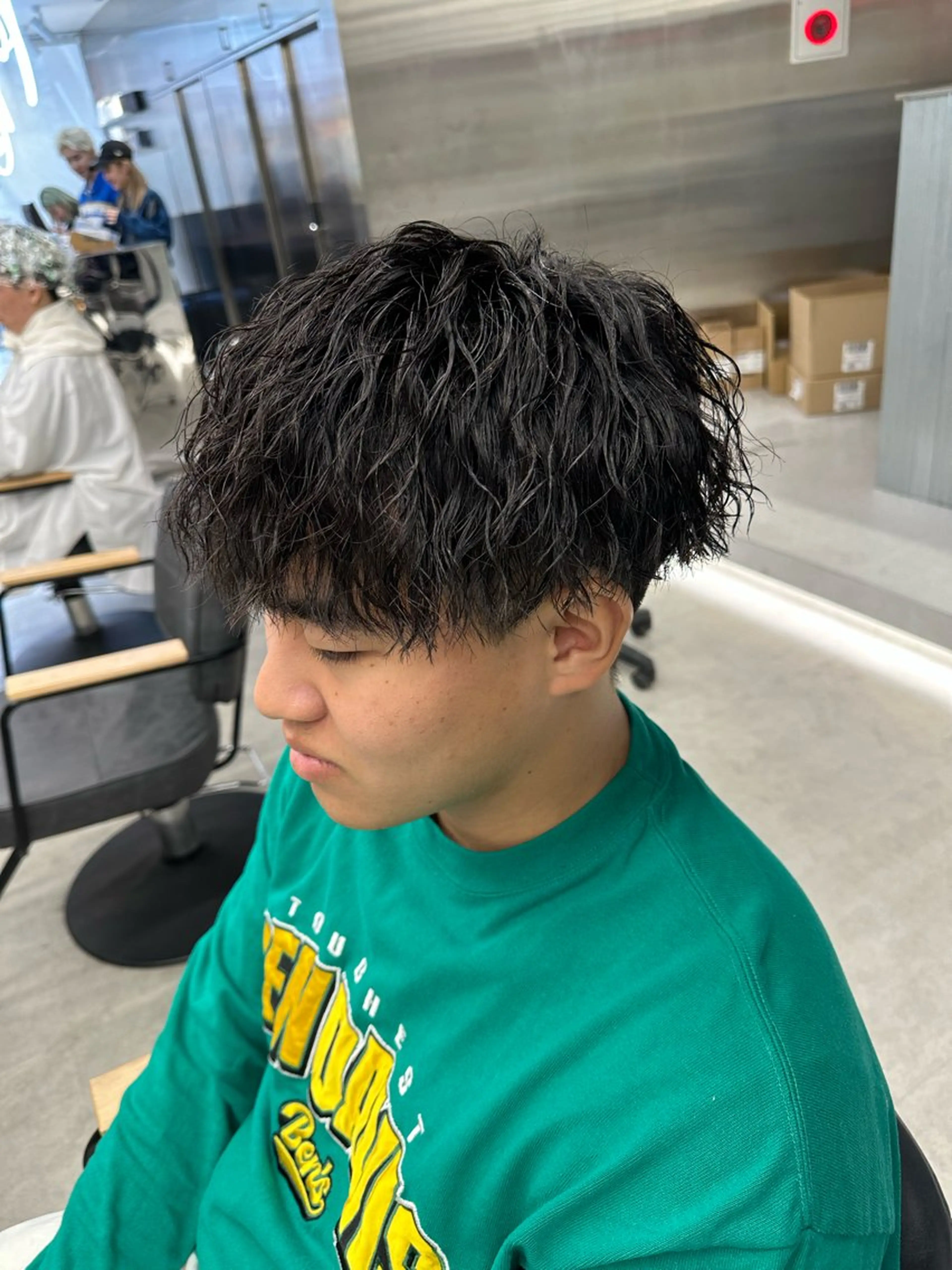 パーマ メンズ カット パーマ 【圧倒的センス】 まる/メンズカラーのヘアスタイル