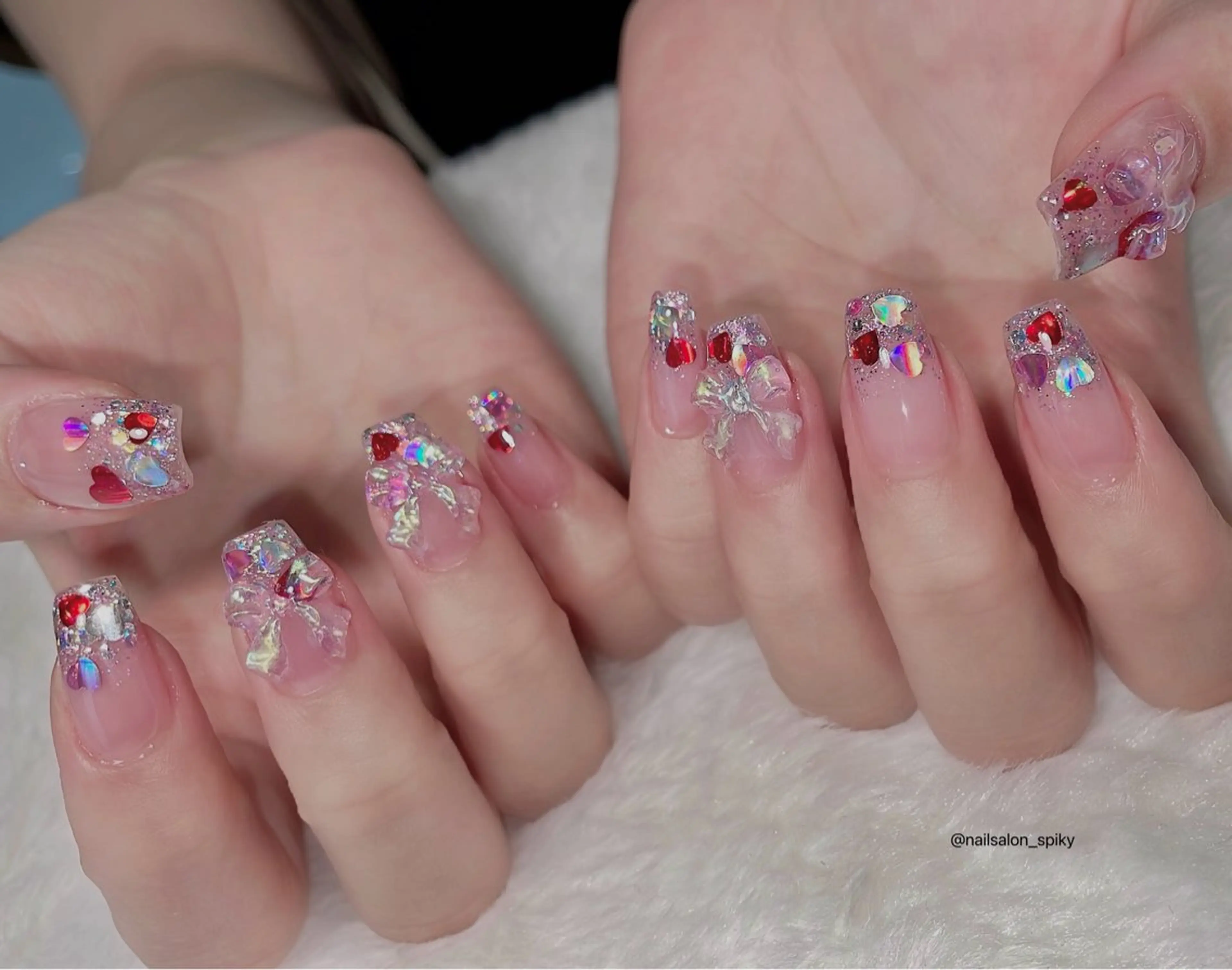 ネイル Spiky とうげ ふうかのネイルデザイン