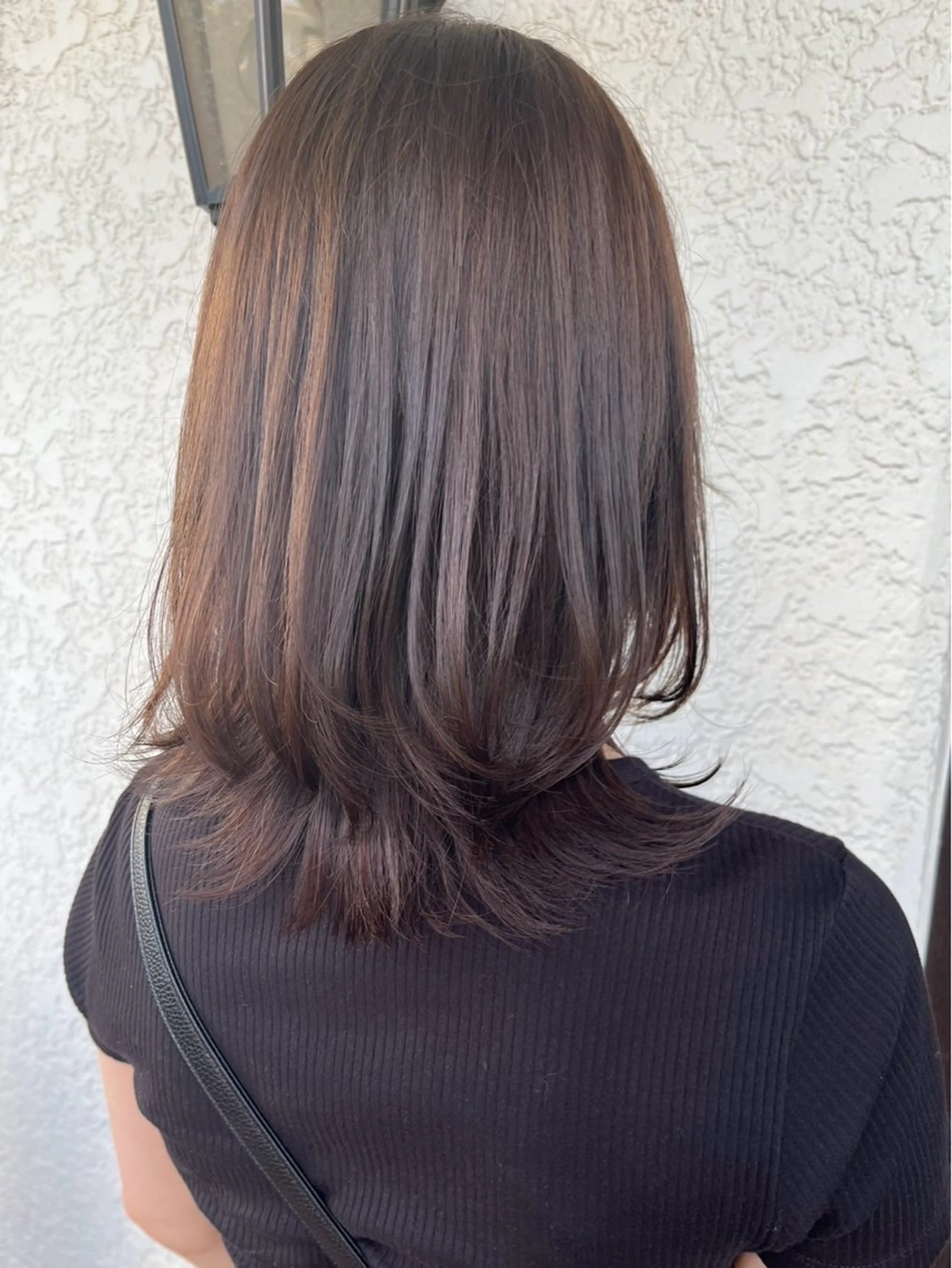 セミロング 黒川 名津美のヘアスタイル