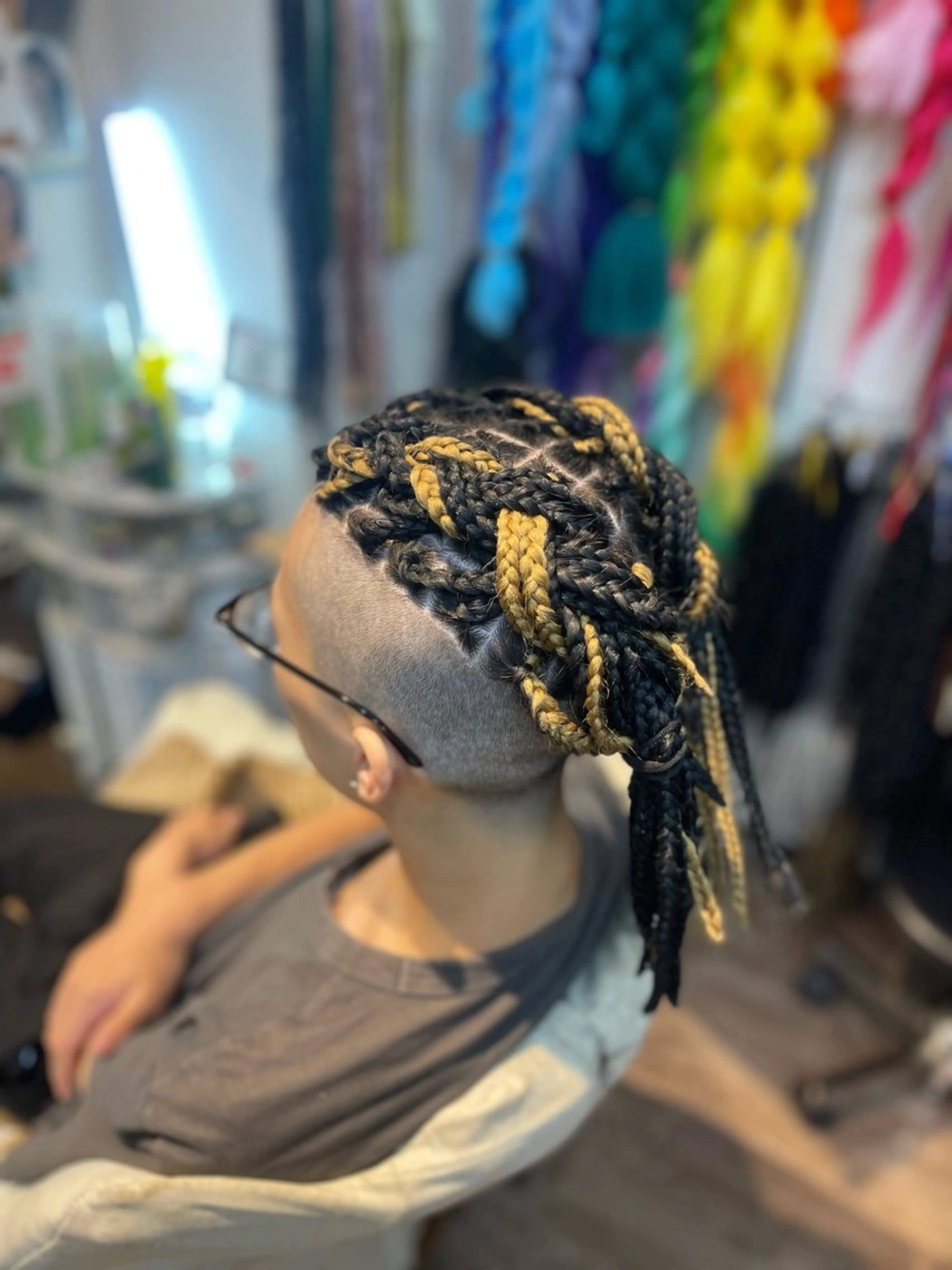 ミディアム ヘアアレンジ メンズ scamp所属・scamp⭐️ さくらのヘアスタイル