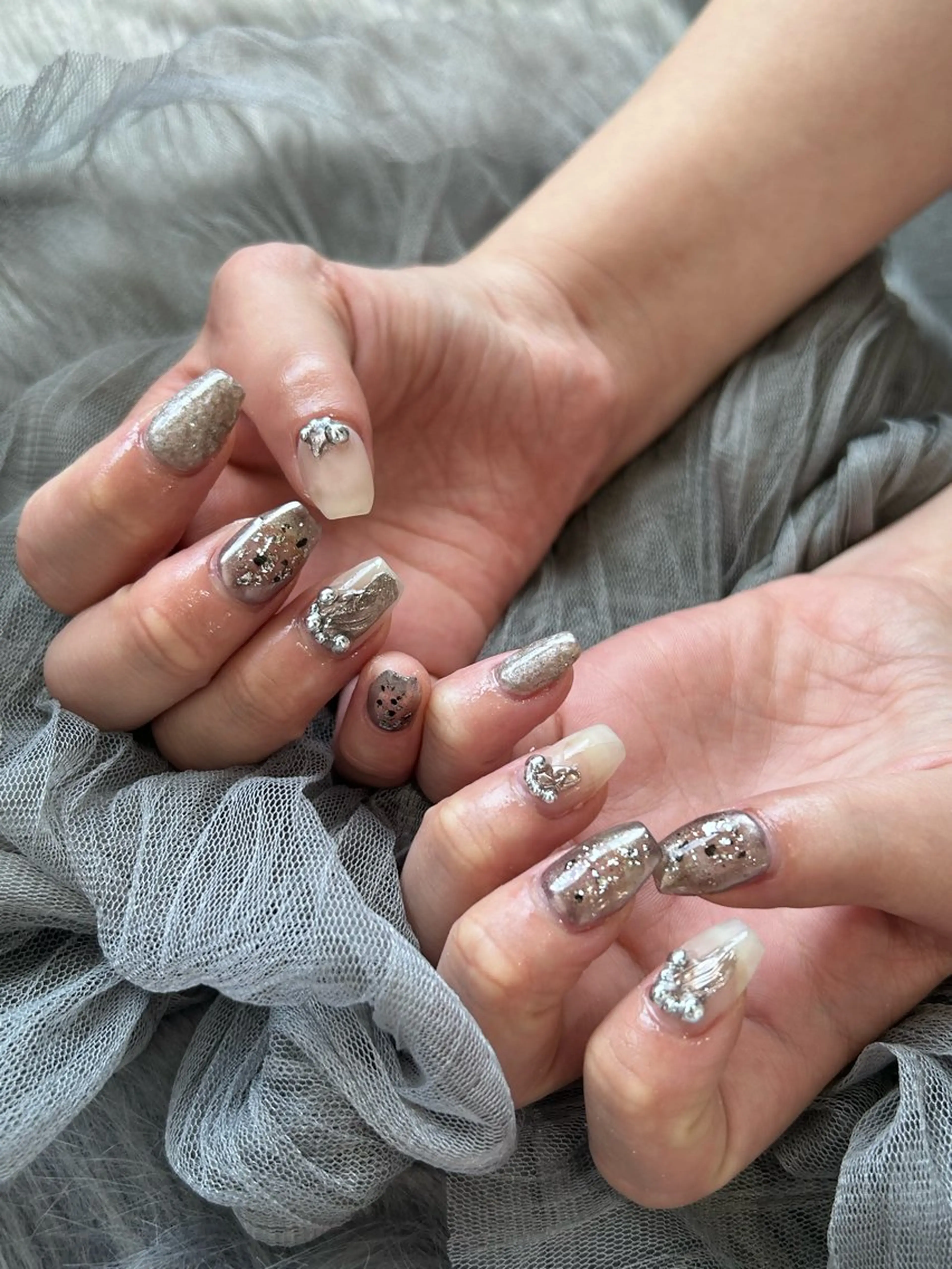 ネイル ニュアンスネイル Ray. Maayaのネイルデザイン