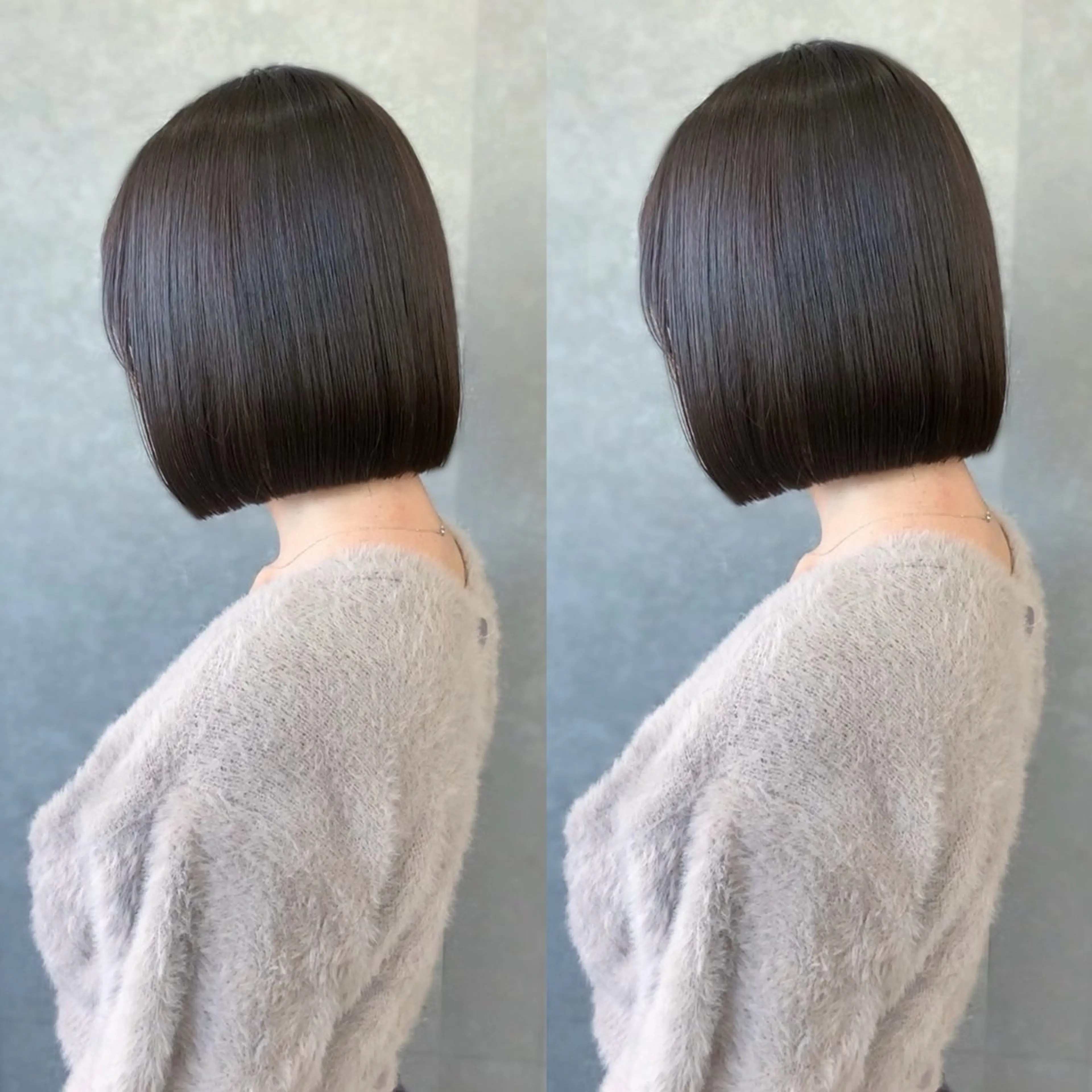 ショート カット トリートメント ヘアセット Hair&Make Allure所属・塩谷康生/髪質改善 /ボブ/縮毛矯正のヘアスタイル