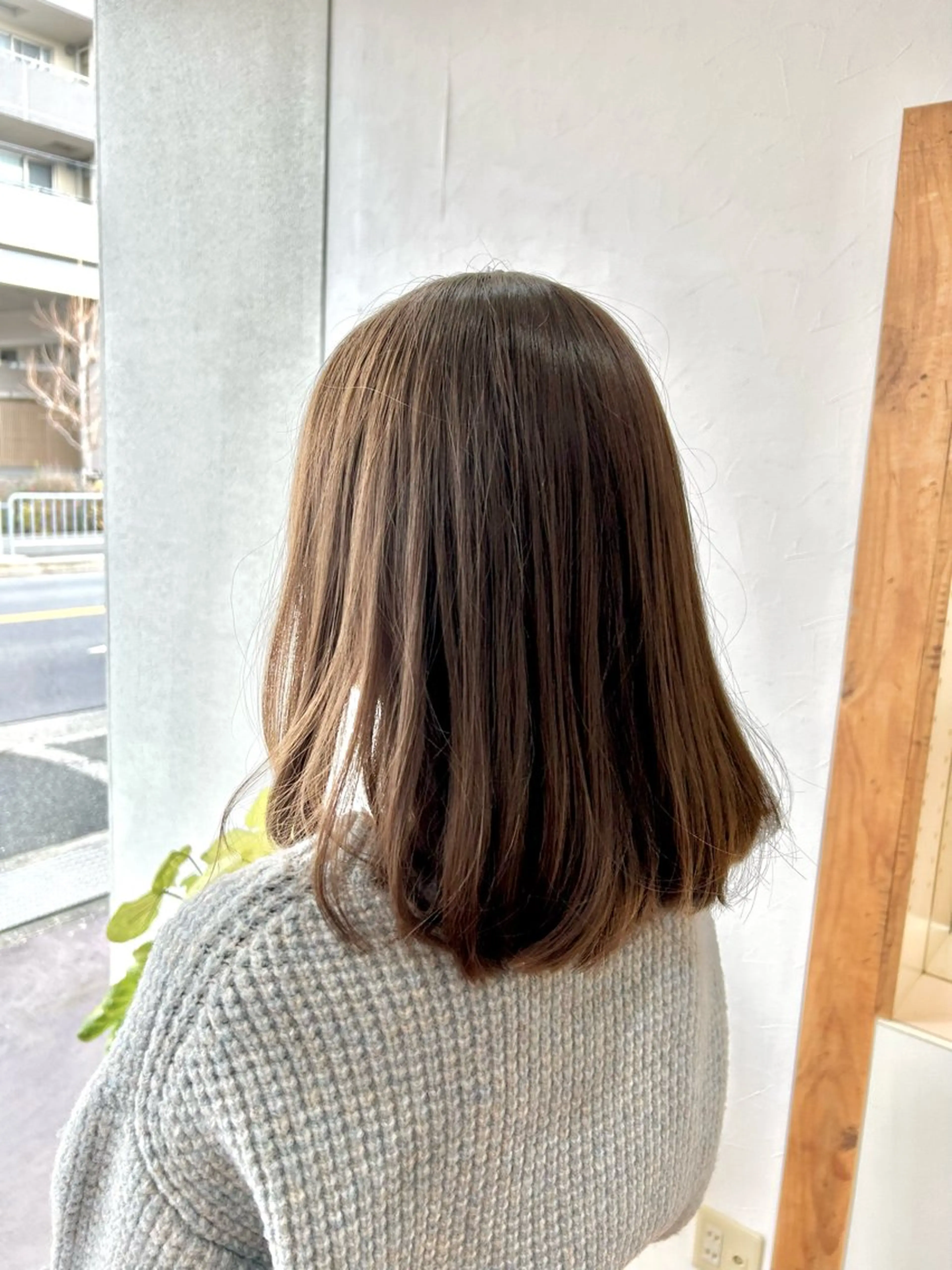 ミディアム ボブ 松葉 幸代のヘアスタイル