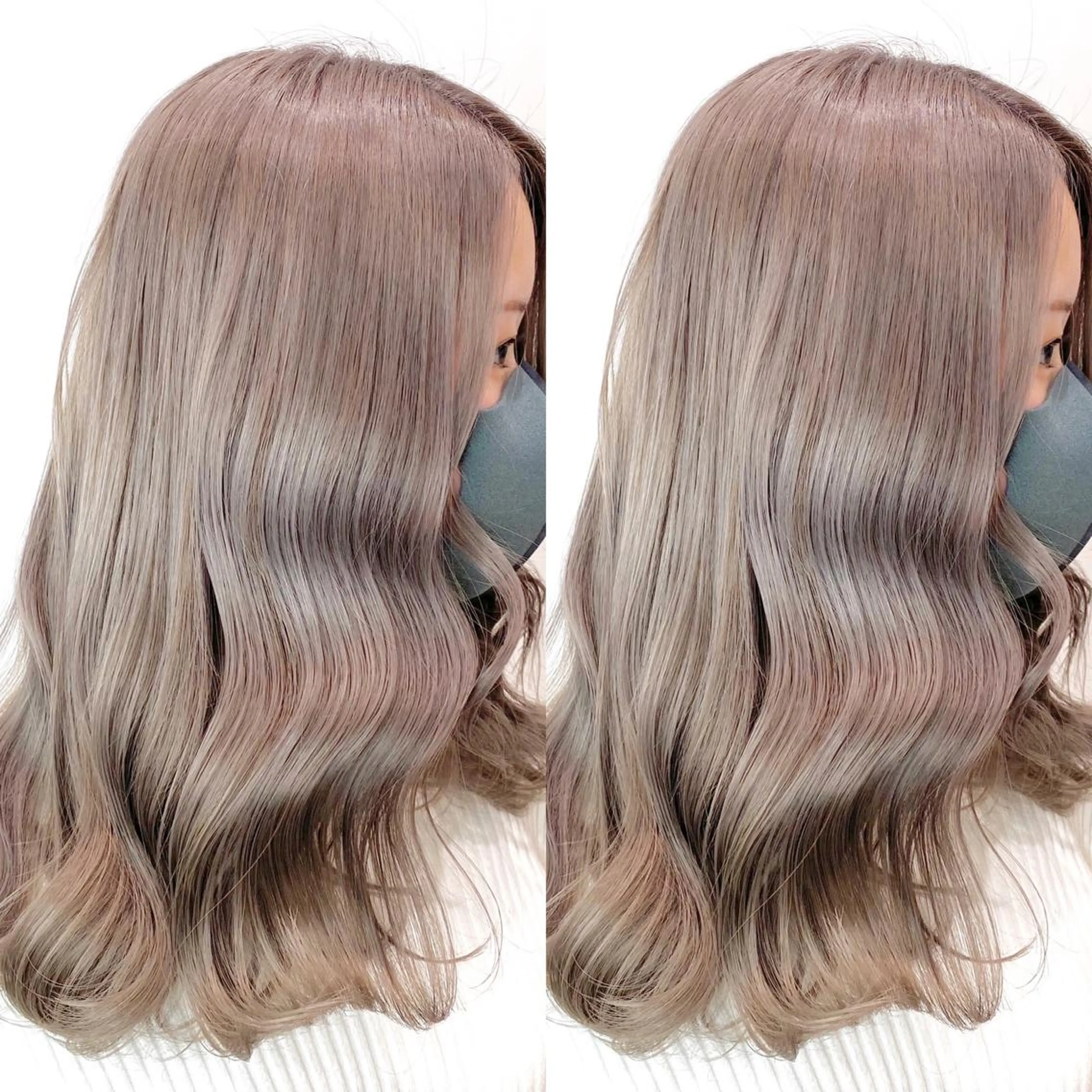 セミロング カラー  渡部 妃月のヘアスタイル