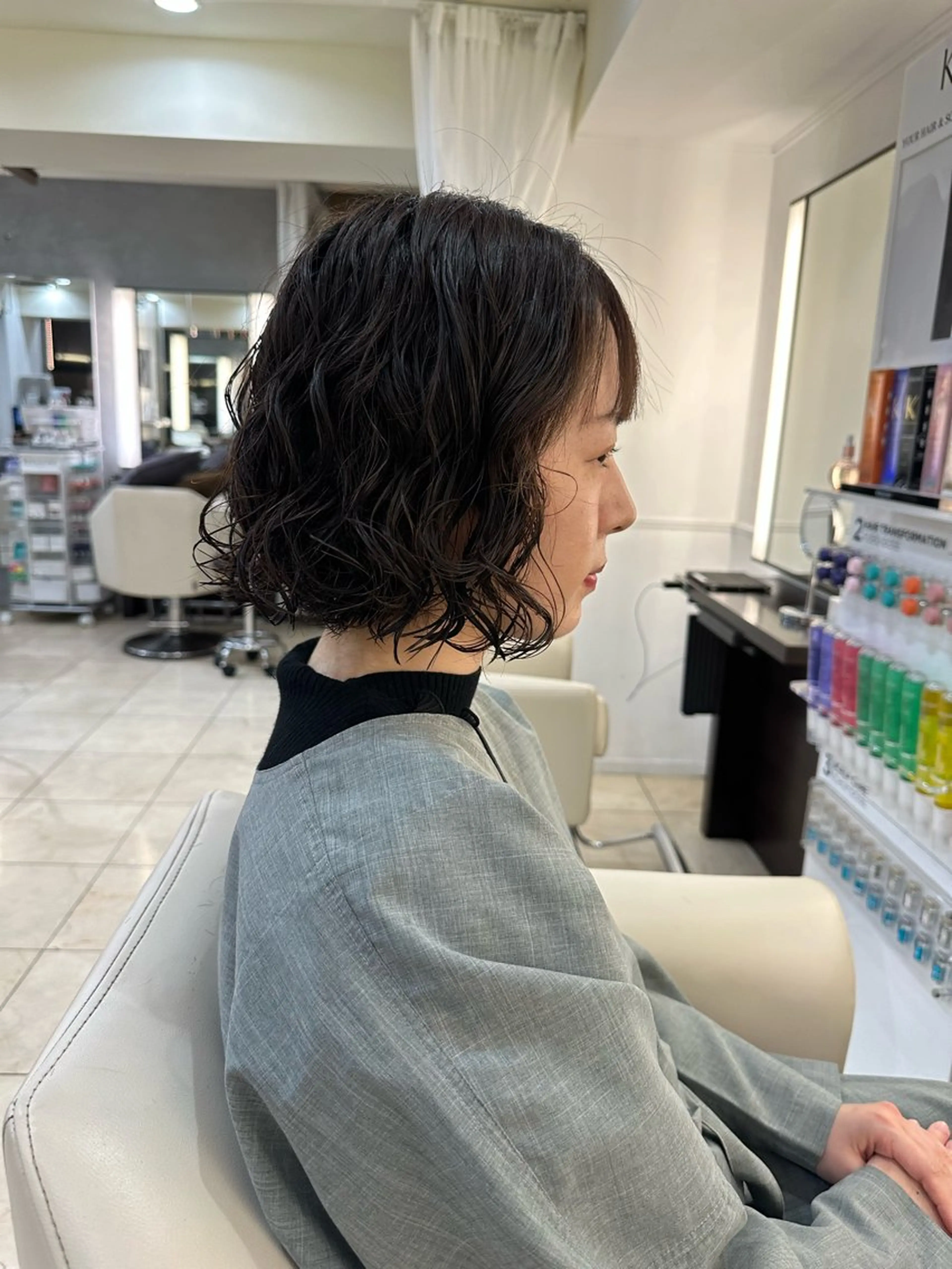 【女性限定】カット＋パーマモデル🖇️💞の写真