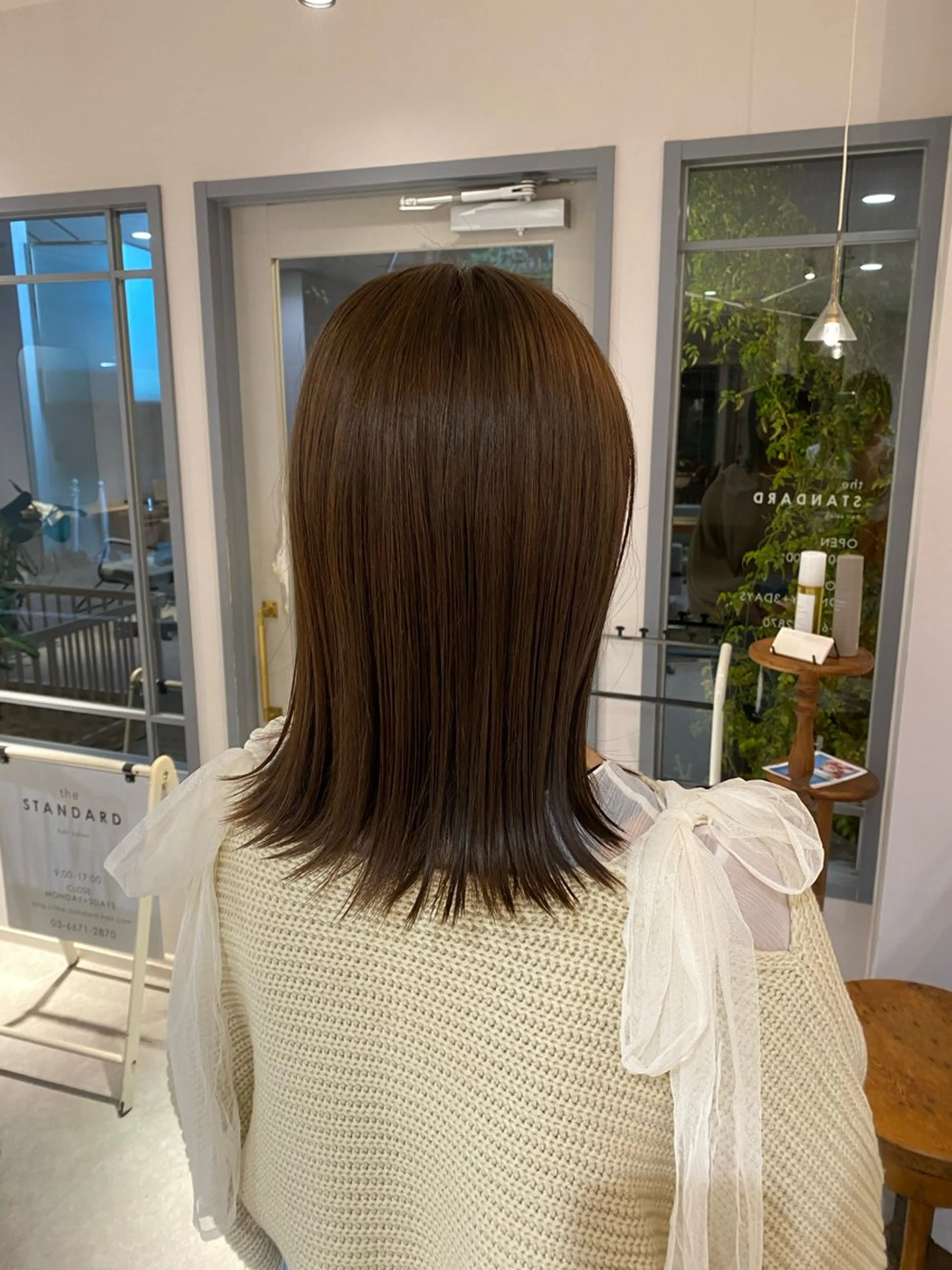 ミディアム カラー ヘアカラー ‎🤍透明感カラー 【仙川】セリナ‎🤍のヘアスタイル
