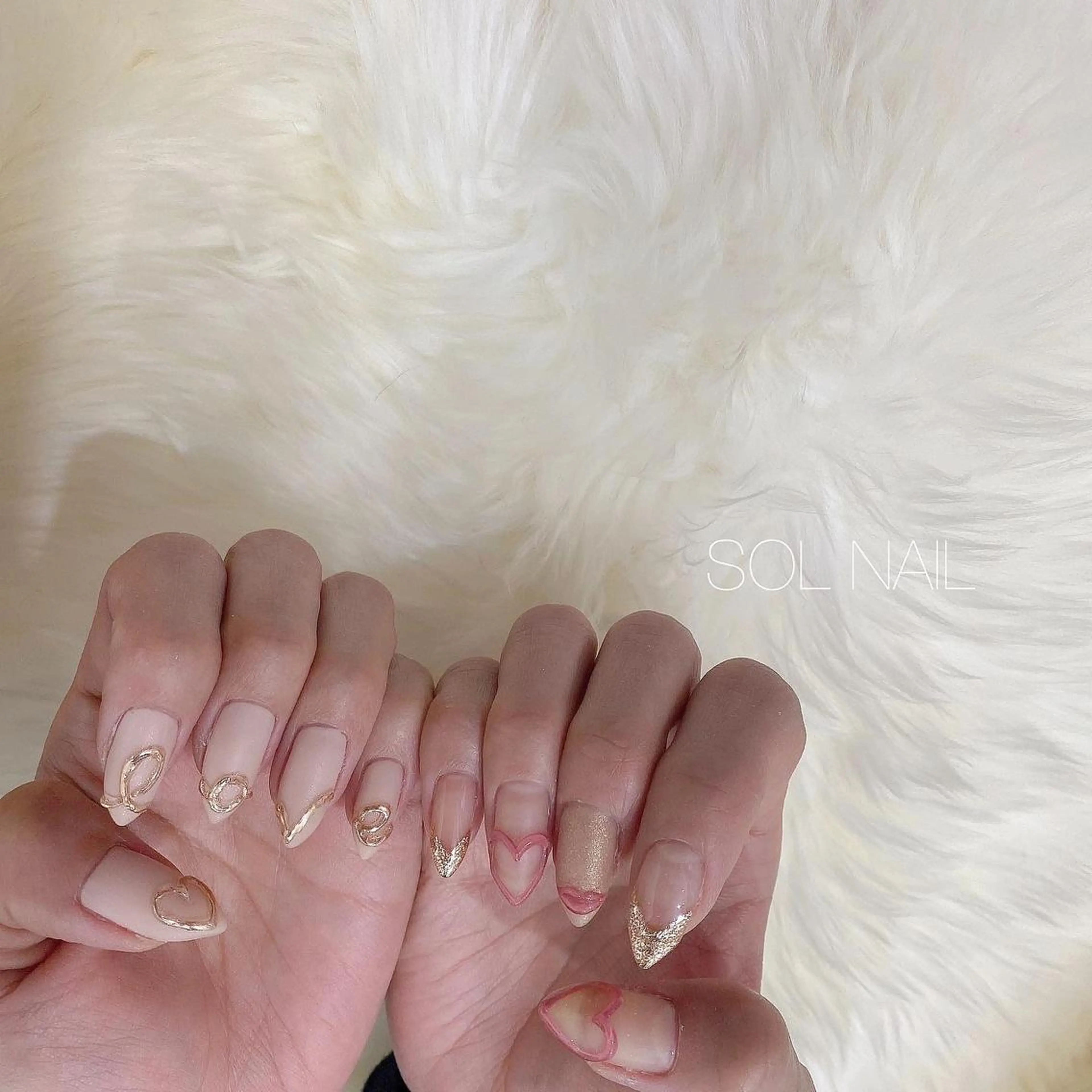 ネイル ハンドネイル SOL NAILのネイルデザイン