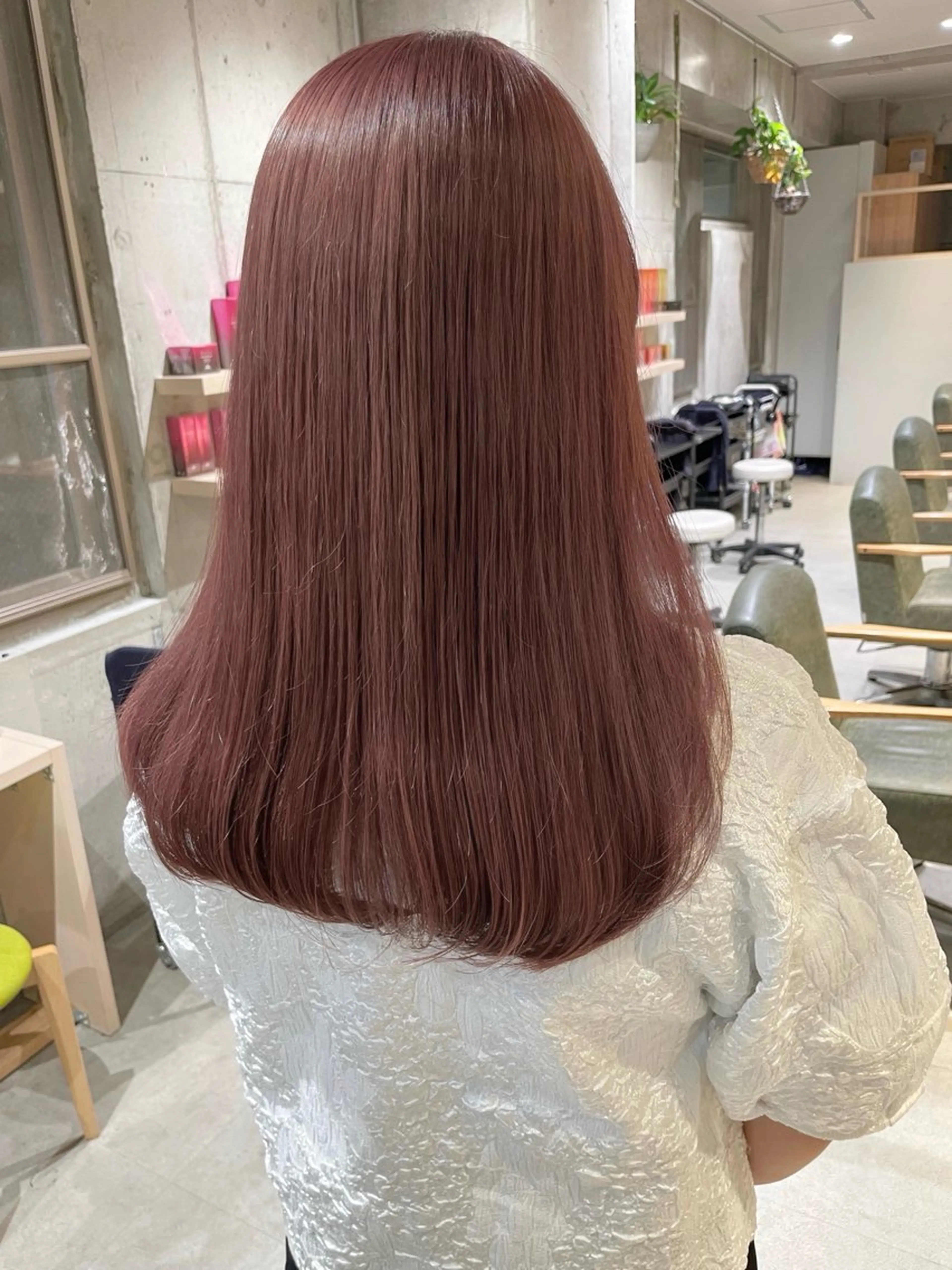 カラー ヘアカラー トリートメント オタク美容師🛍/ 酸性ストレート/艶髪のヘアスタイル