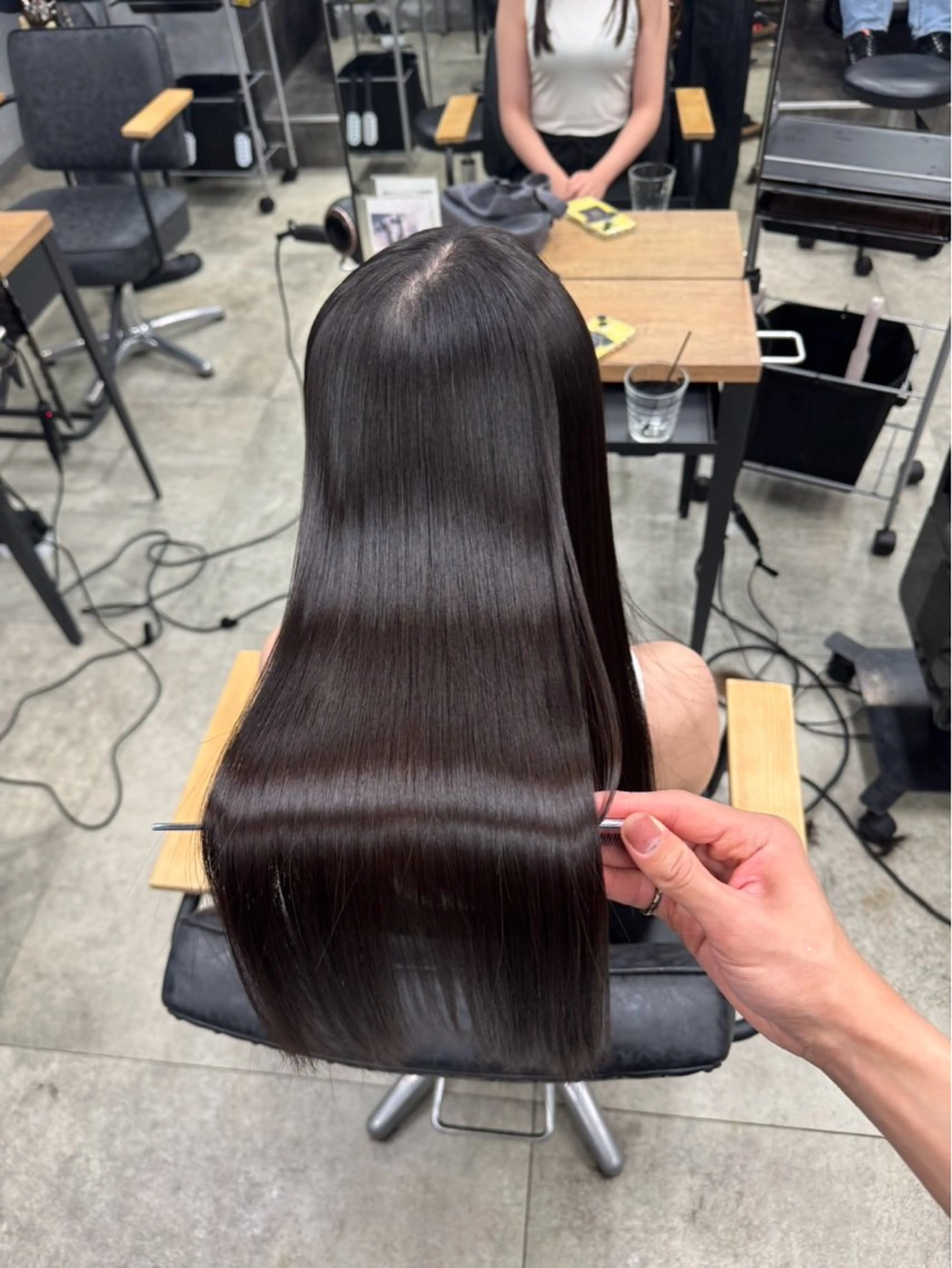 🫧艶髪縮毛矯正(カット込み)の写真